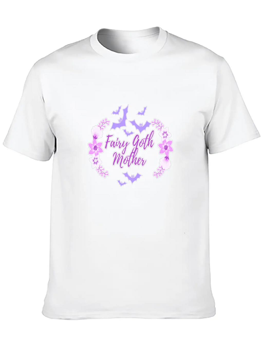 Fairy Goth Mother Breathable Soft Cotton T-Shirt – Timeless Casual Look