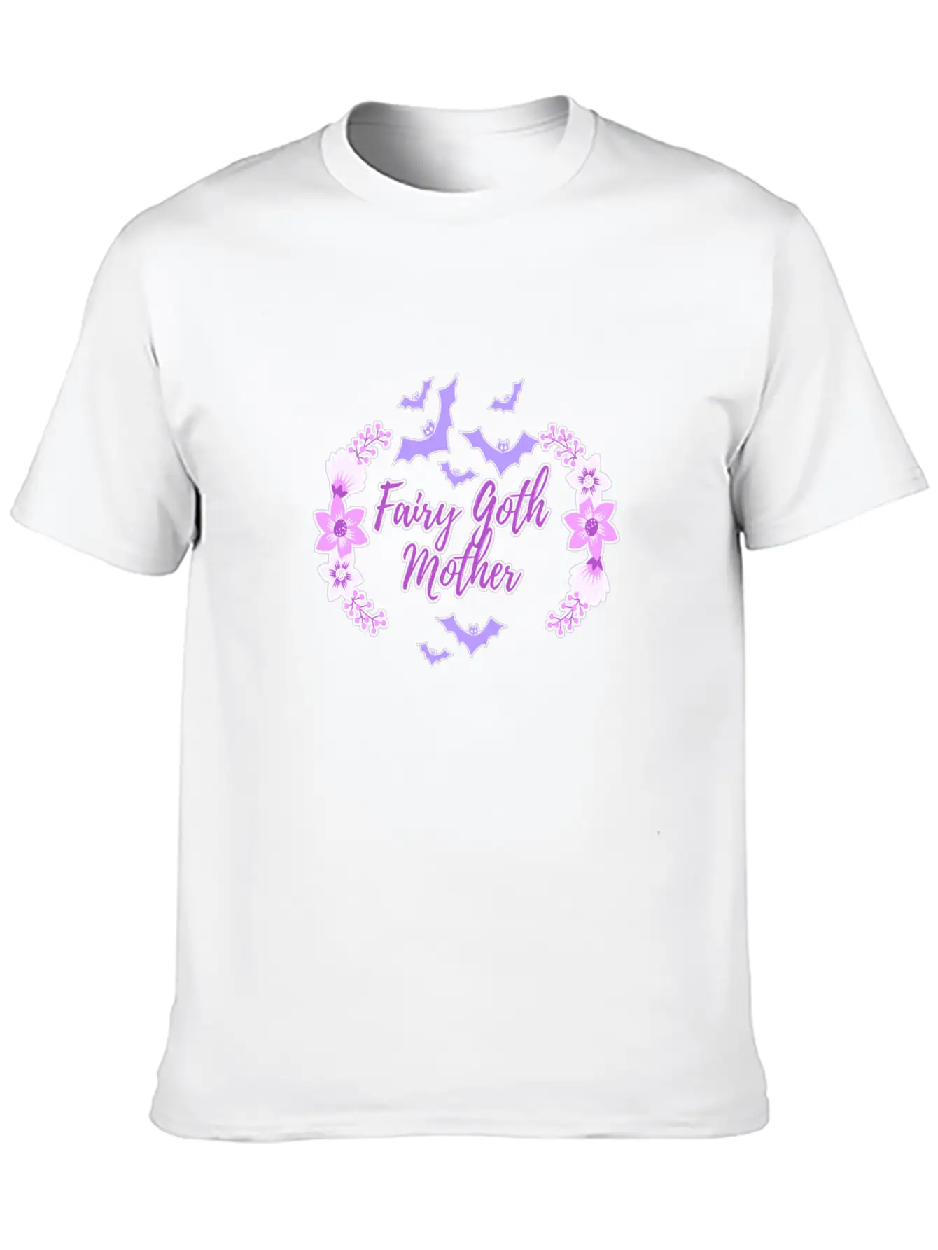Fairy Goth Mother Breathable Soft Cotton T-Shirt – Timeless Casual Look
