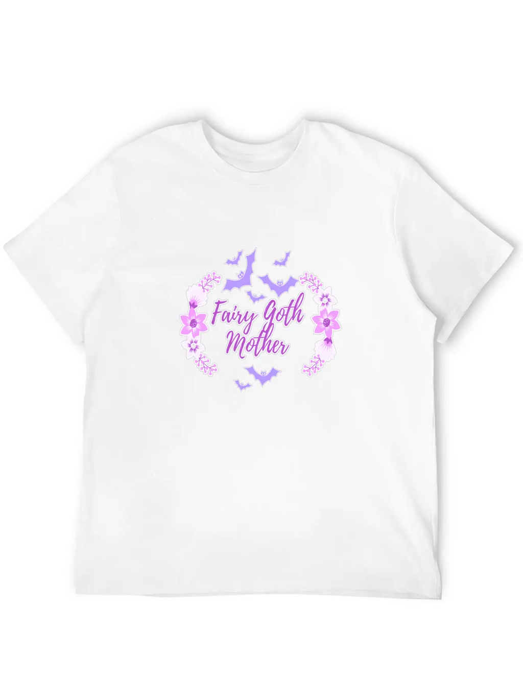 Fairy Goth Mother Breathable Soft Cotton T-Shirt – Timeless Casual Look