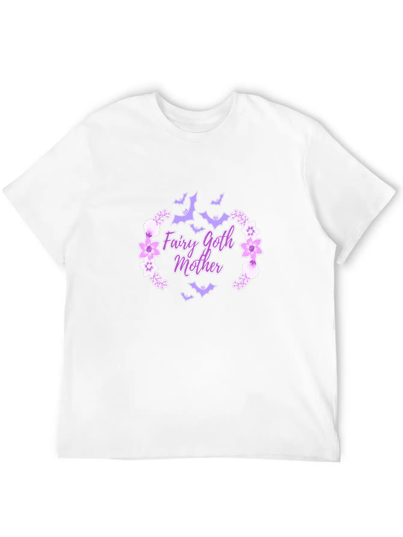Fairy Goth Mother Breathable Soft Cotton T-Shirt – Timeless Casual Look