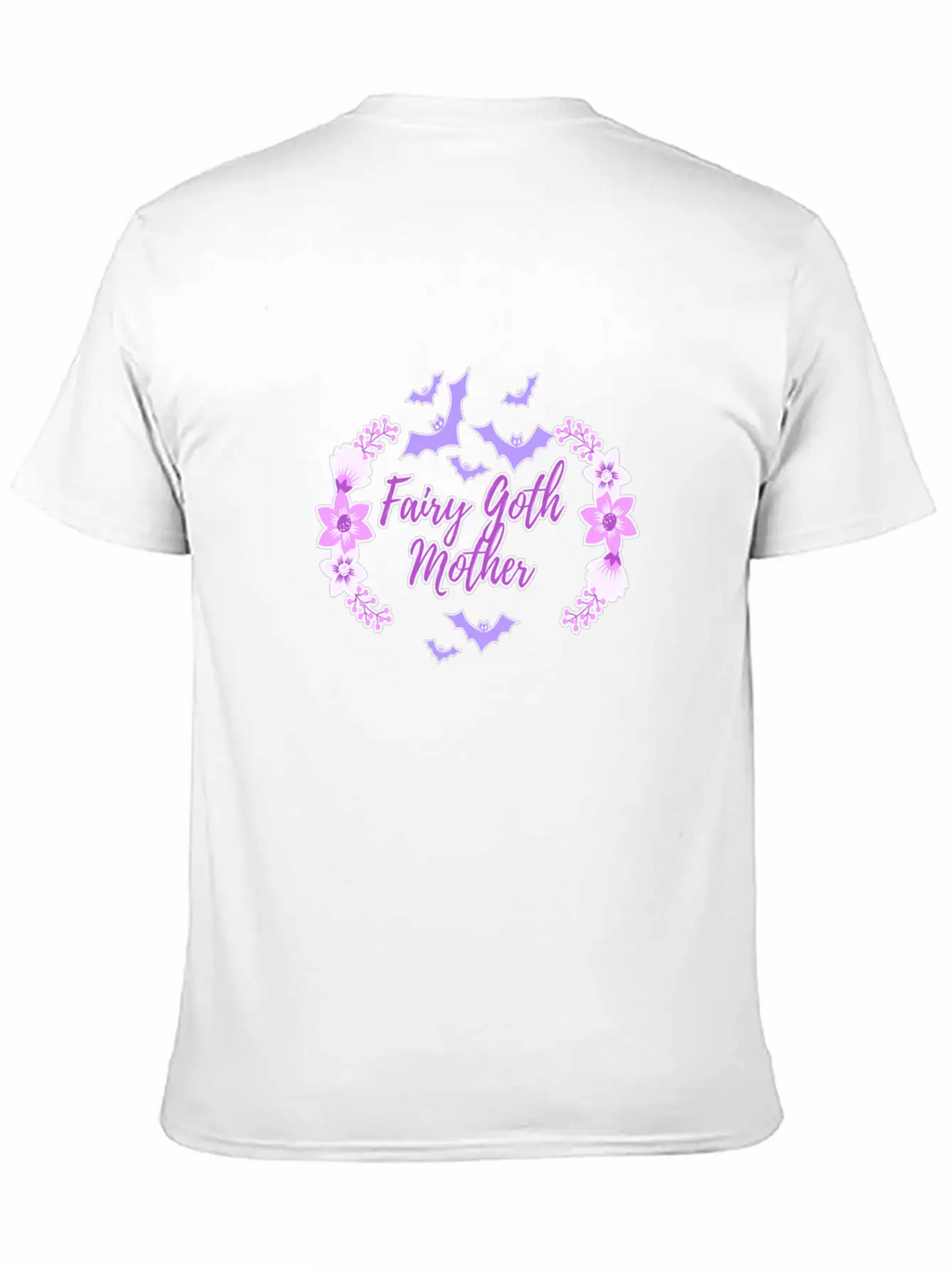 Fairy Goth Mother Breathable Soft Cotton T-Shirt – Timeless Casual Look