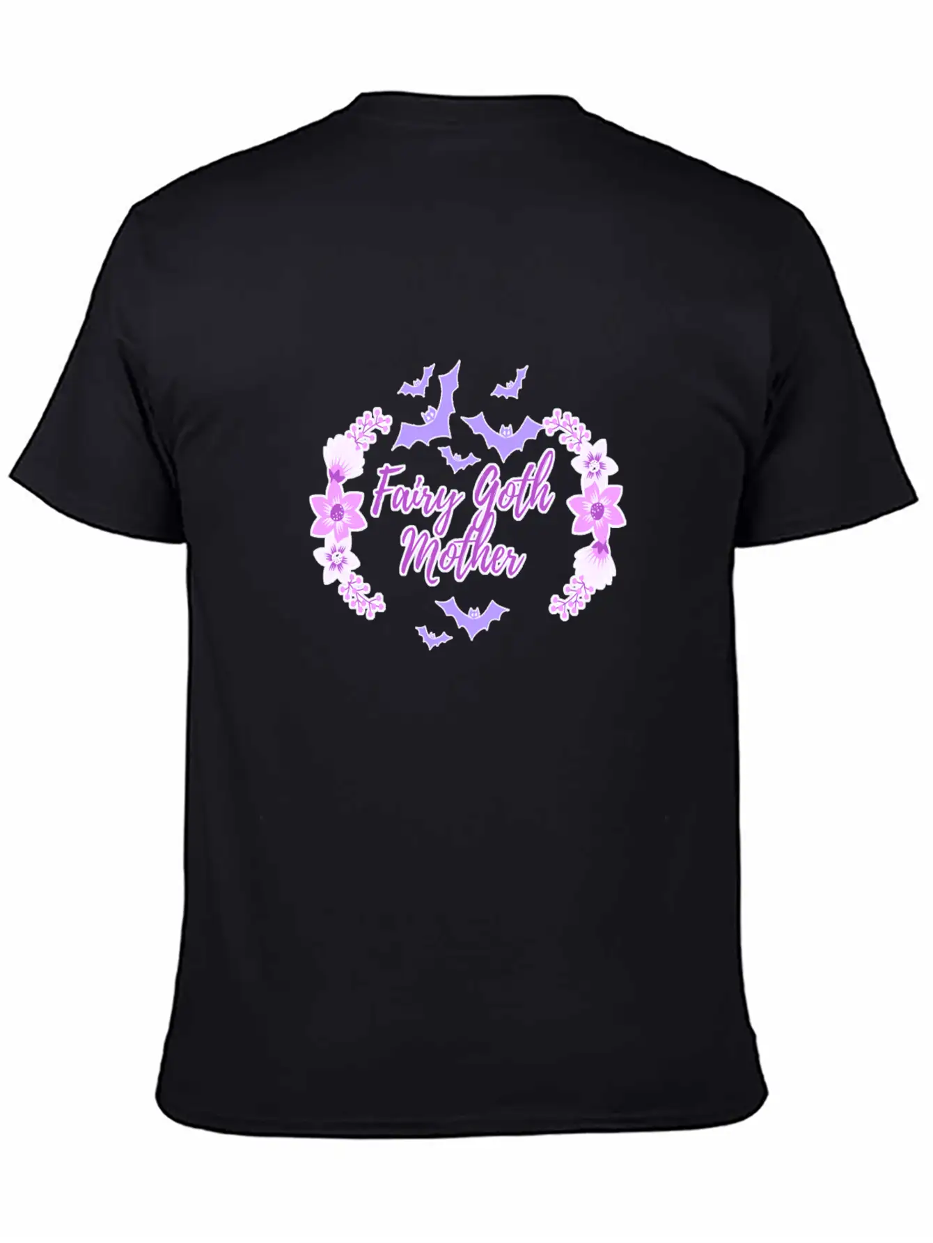 Fairy Goth Mother Breathable Soft Cotton T-Shirt – Timeless Casual Look