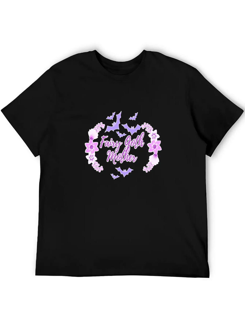 Fairy Goth Mother Breathable Soft Cotton T-Shirt – Timeless Casual Look