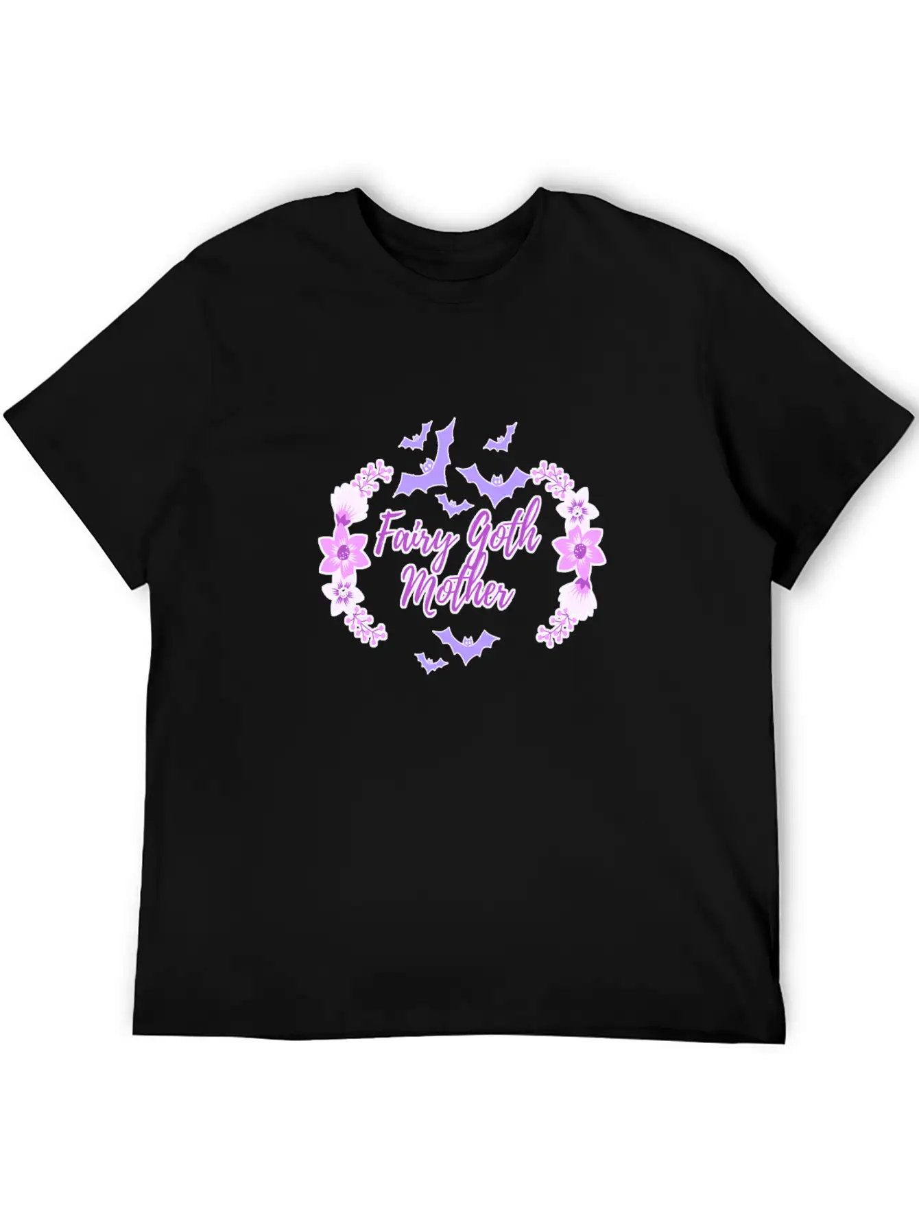 Fairy Goth Mother Breathable Soft Cotton T-Shirt – Timeless Casual Look