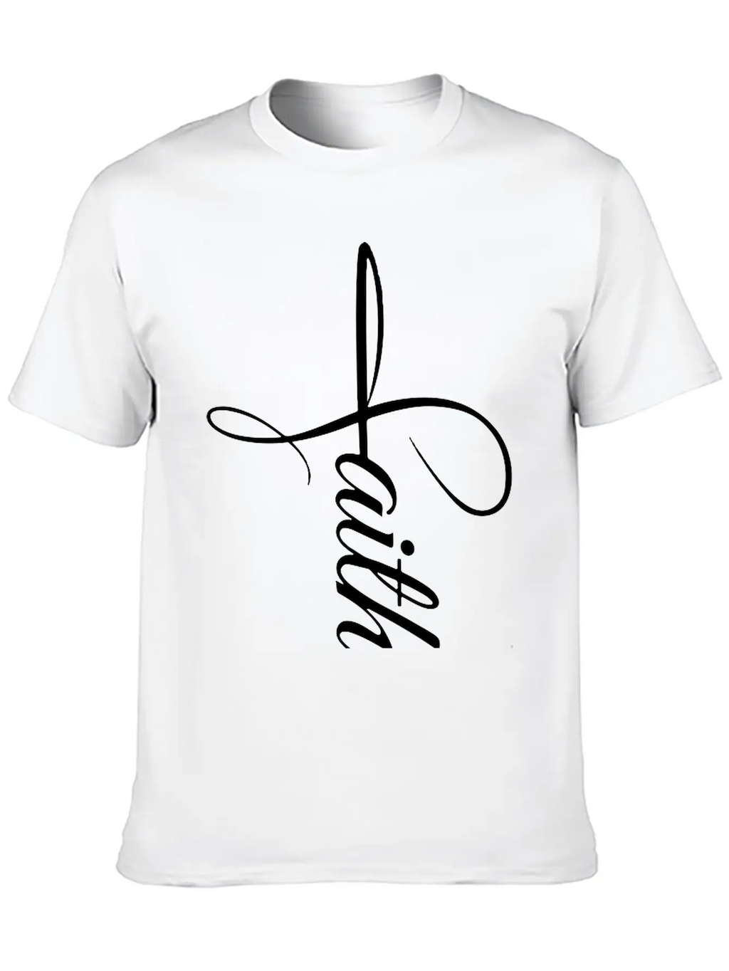 Faith Monogram Aesthetic Clothing For Unisex Classic Cotton Tee – Unisex Comfort For Any Season