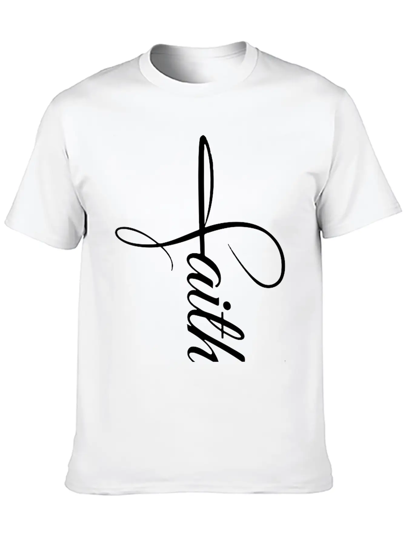 Faith Monogram Aesthetic Clothing For Unisex Classic Cotton Tee – Unisex Comfort For Any Season
