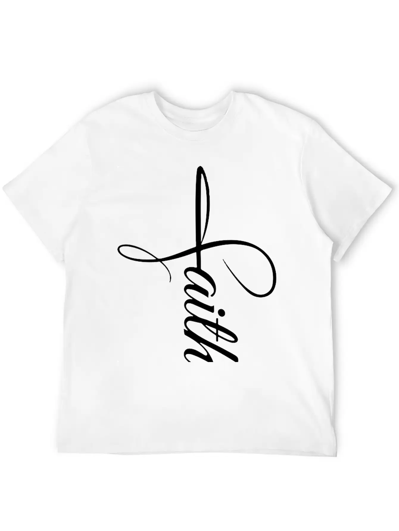 Faith Monogram Aesthetic Clothing For Unisex Classic Cotton Tee – Unisex Comfort For Any Season