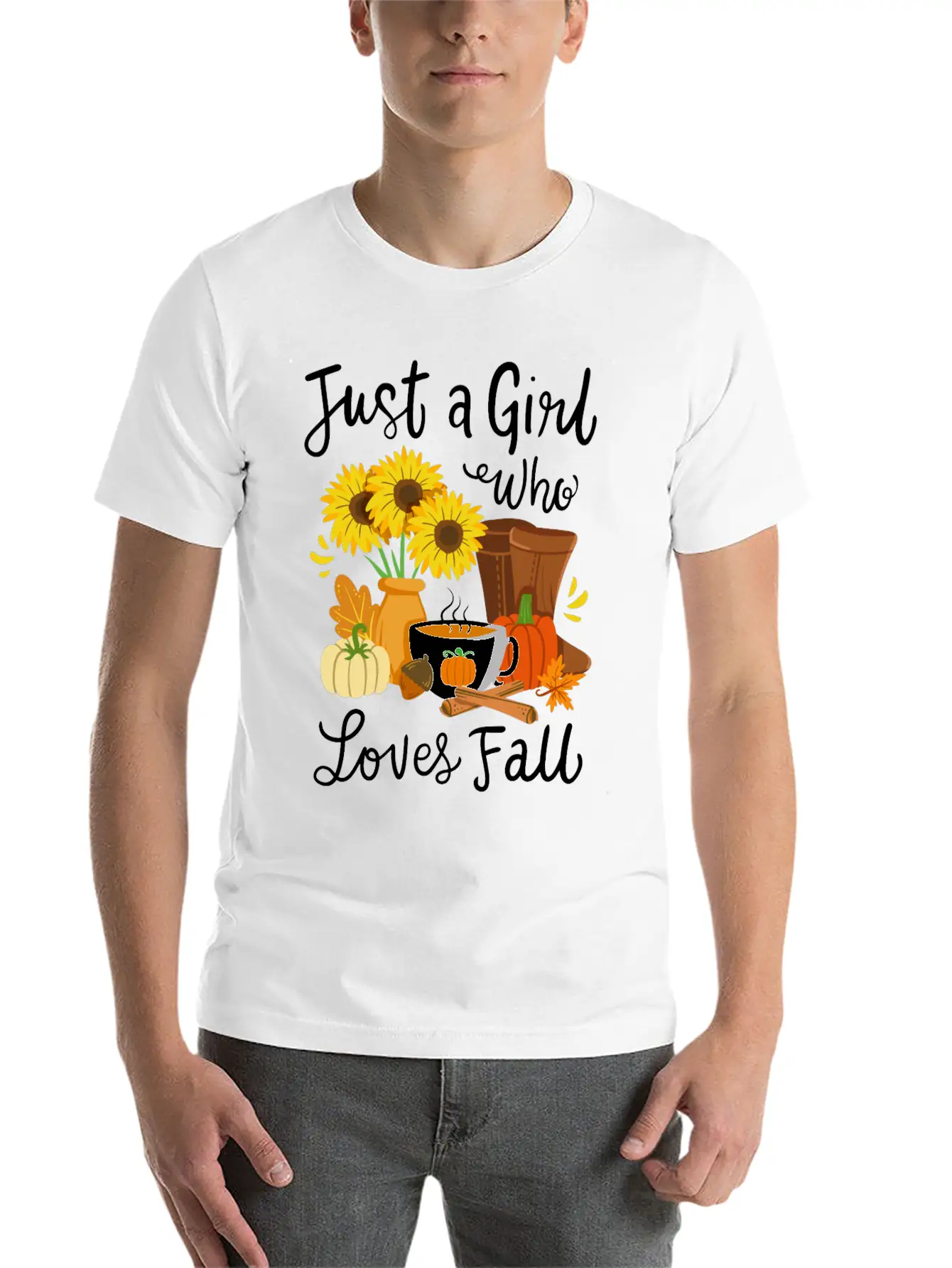 Fall Autumn Fall Season Classic Cotton Tee – Unisex Comfort For Any Season