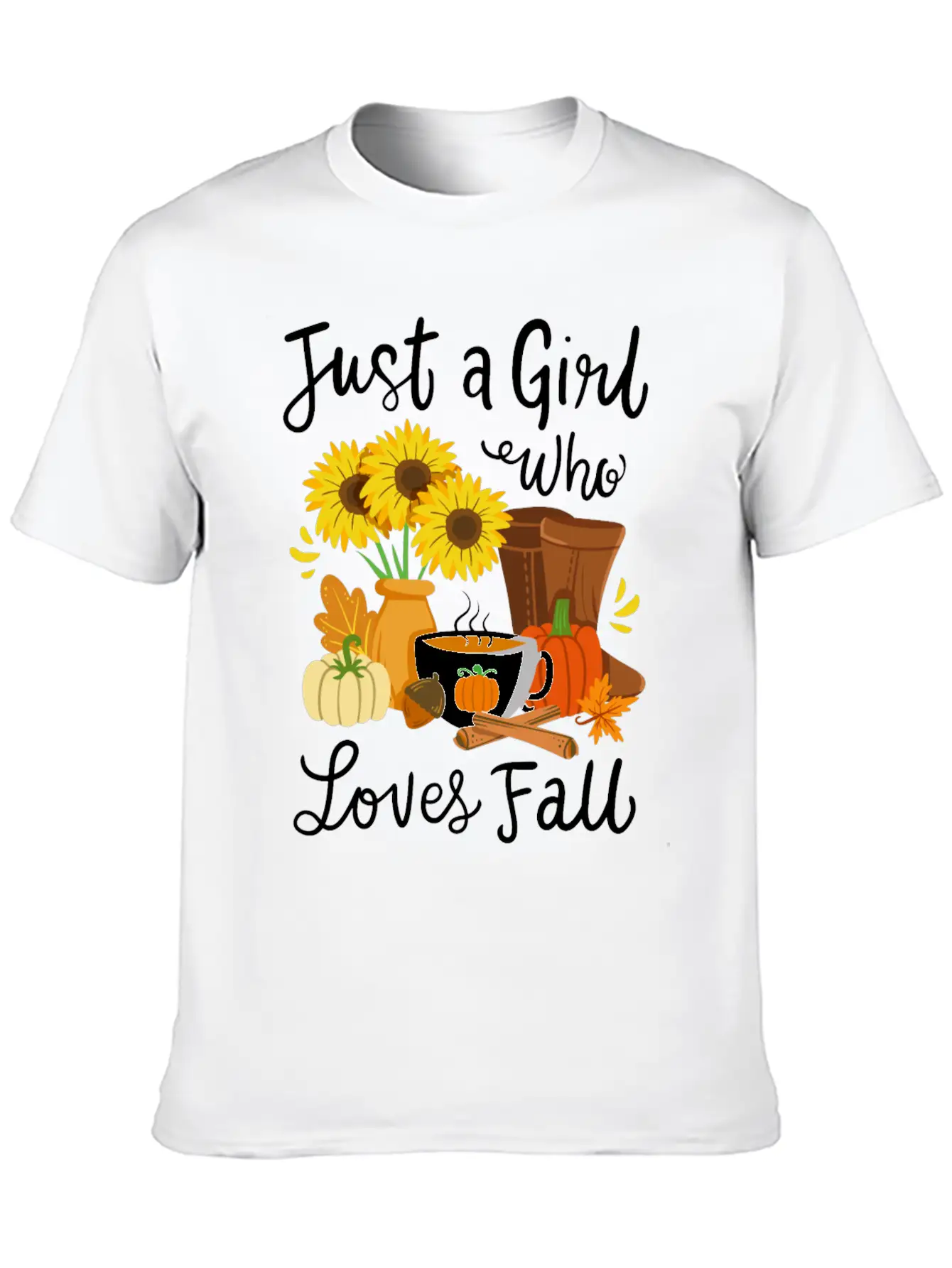 Fall Autumn Fall Season Classic Cotton Tee – Unisex Comfort For Any Season