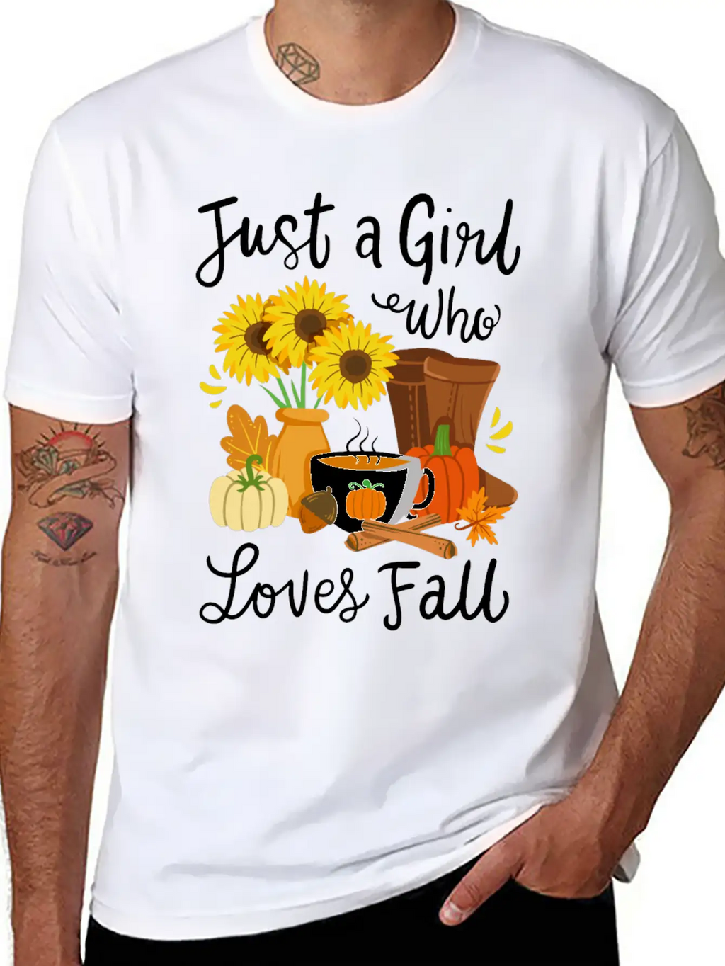 Fall Autumn Fall Season Classic Cotton Tee – Unisex Comfort For Any Season