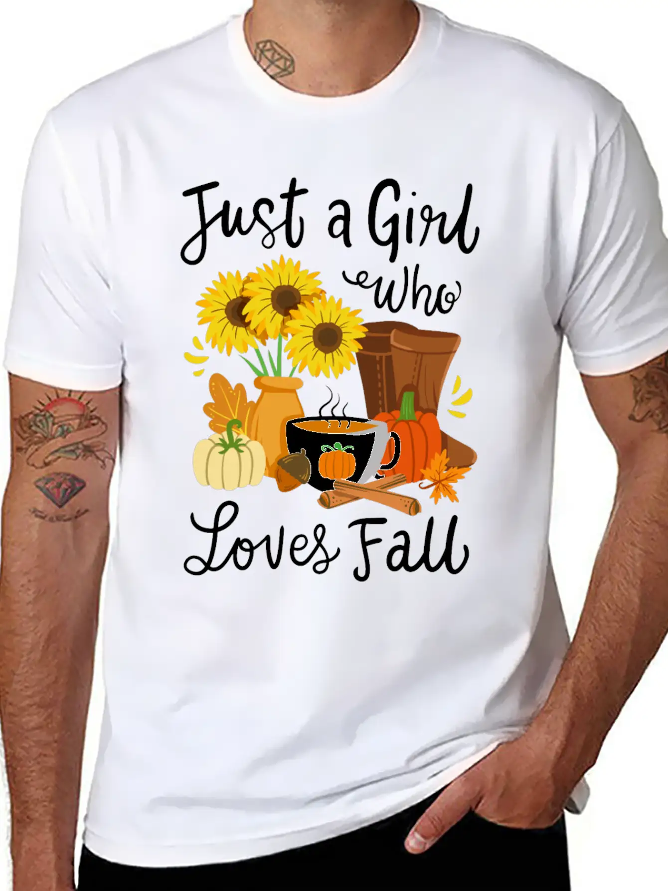 Fall Autumn Fall Season Classic Cotton Tee – Unisex Comfort For Any Season