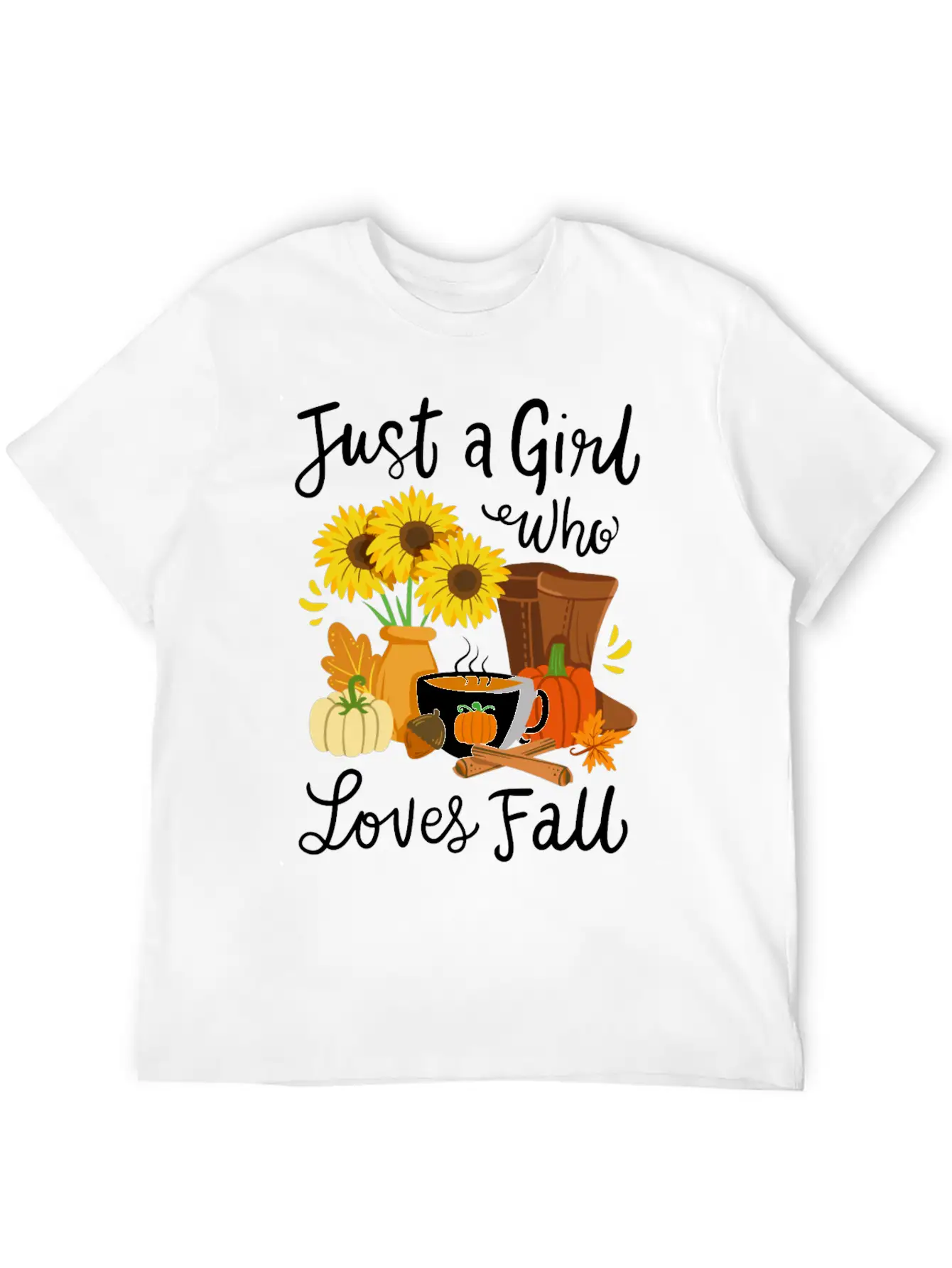 Fall Autumn Fall Season Classic Cotton Tee – Unisex Comfort For Any Season