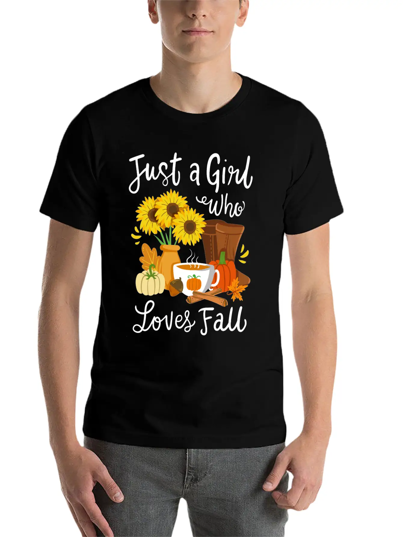 Fall Autumn Fall Season Classic Cotton Tee – Unisex Comfort For Any Season