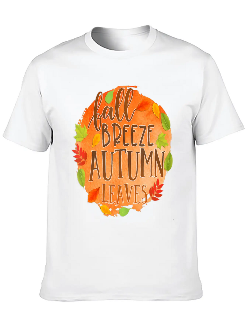Fall Breez Autumn Leaves 1 Fall Season Timeless Short Sleeve Tee – Comfy And Minimalist Design