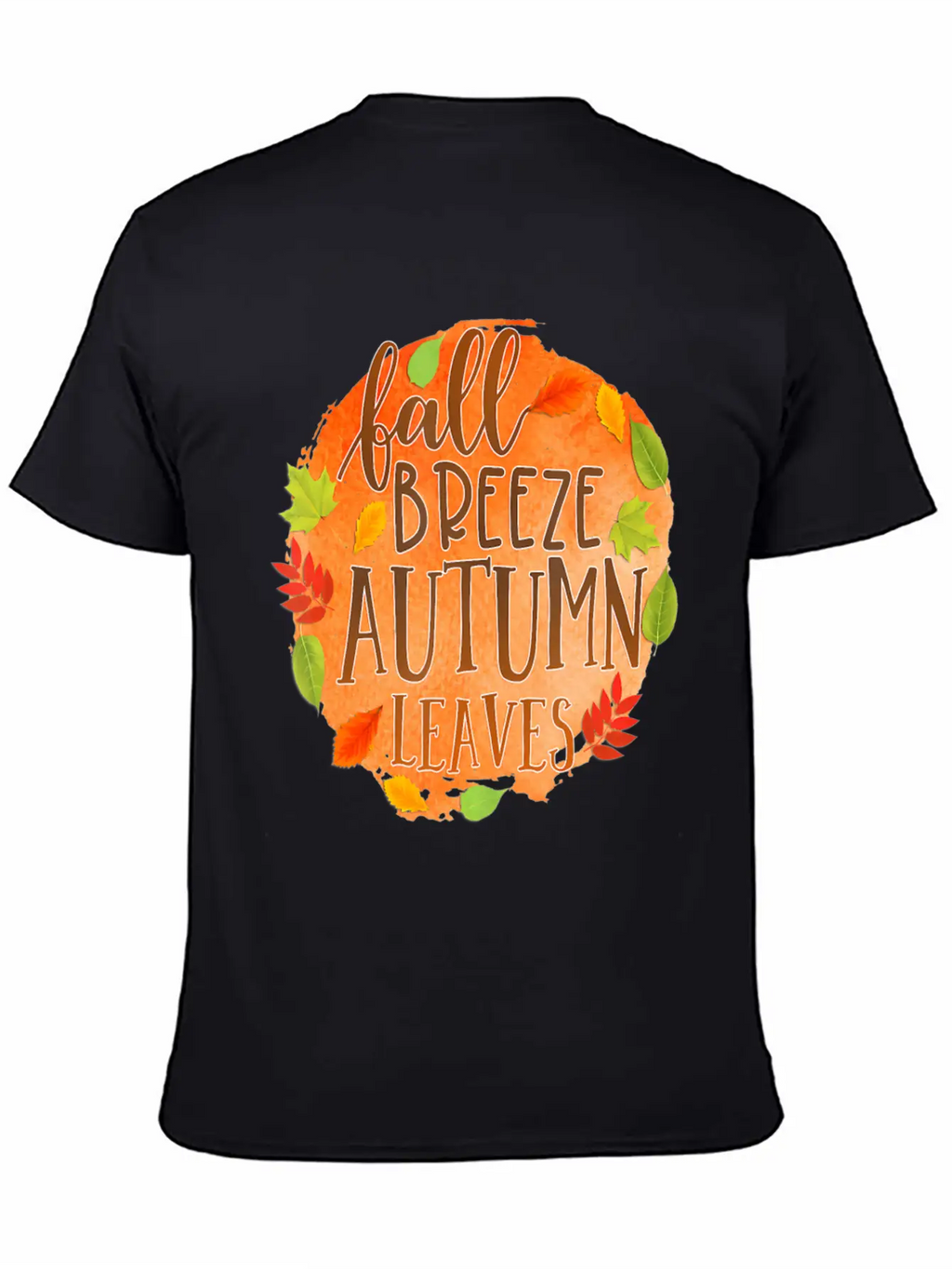 Fall Breez Autumn Leaves 1 Fall Season Timeless Short Sleeve Tee – Comfy And Minimalist Design
