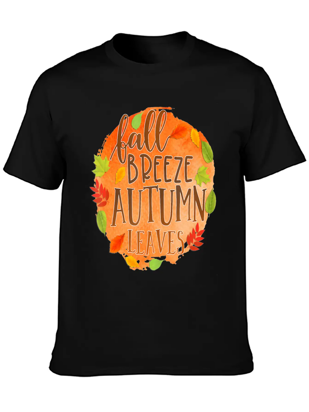 Fall Breez Autumn Leaves 1 Fall Season Timeless Short Sleeve Tee – Comfy And Minimalist Design