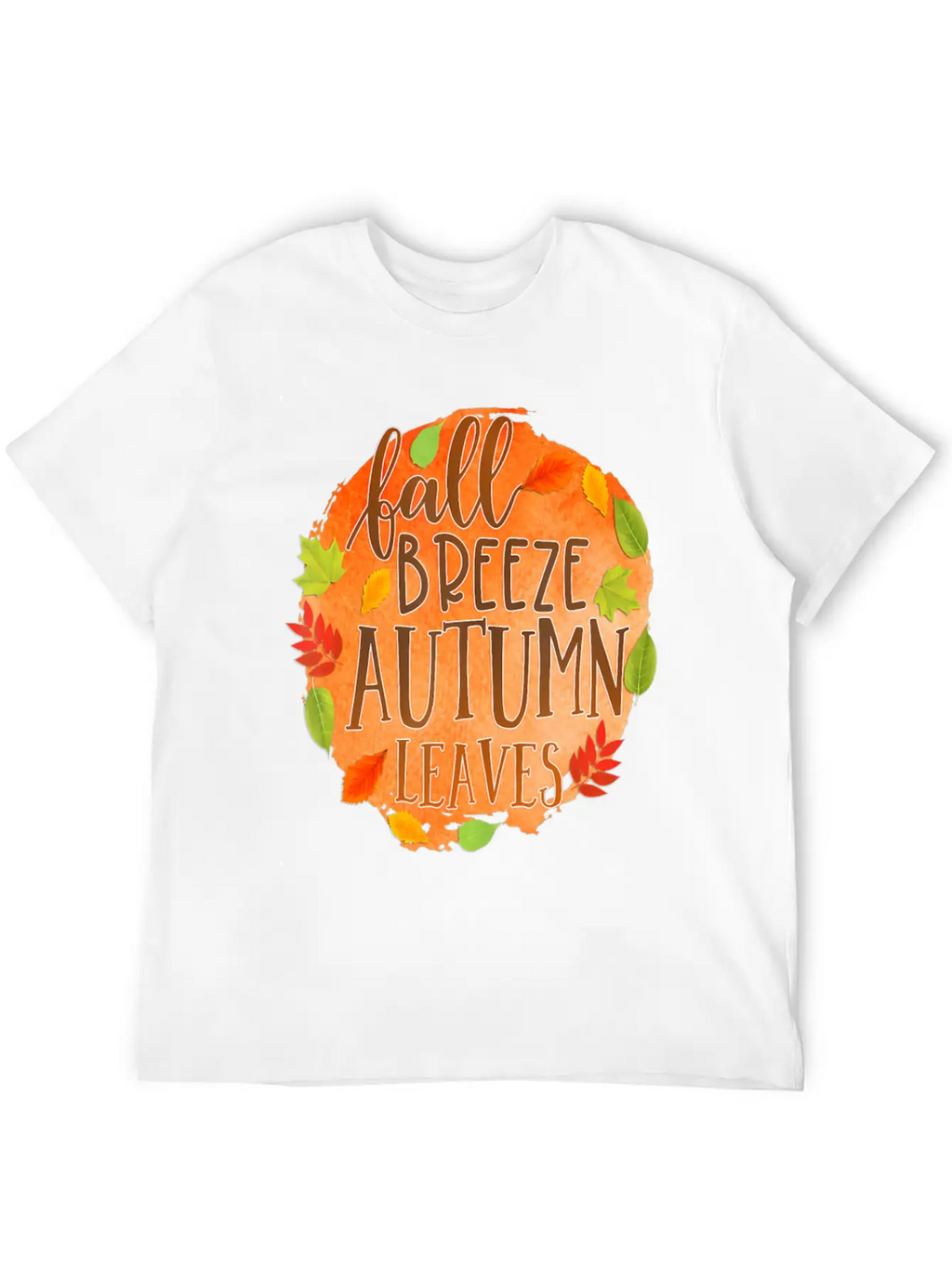 Fall Breez Autumn Leaves 1 Fall Season Timeless Short Sleeve Tee – Comfy And Minimalist Design