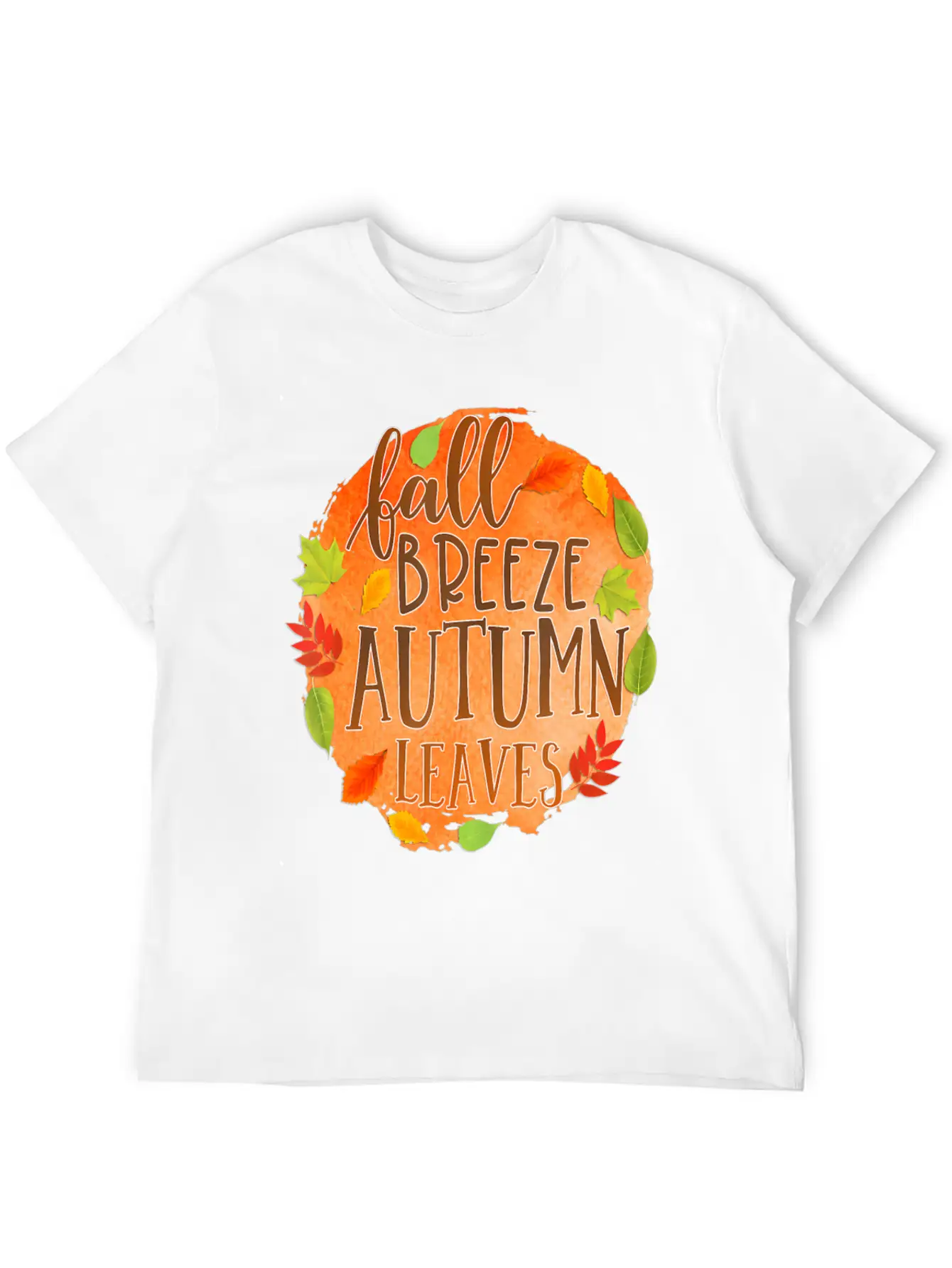 Fall Breez Autumn Leaves 1 Fall Season Timeless Short Sleeve Tee – Comfy And Minimalist Design