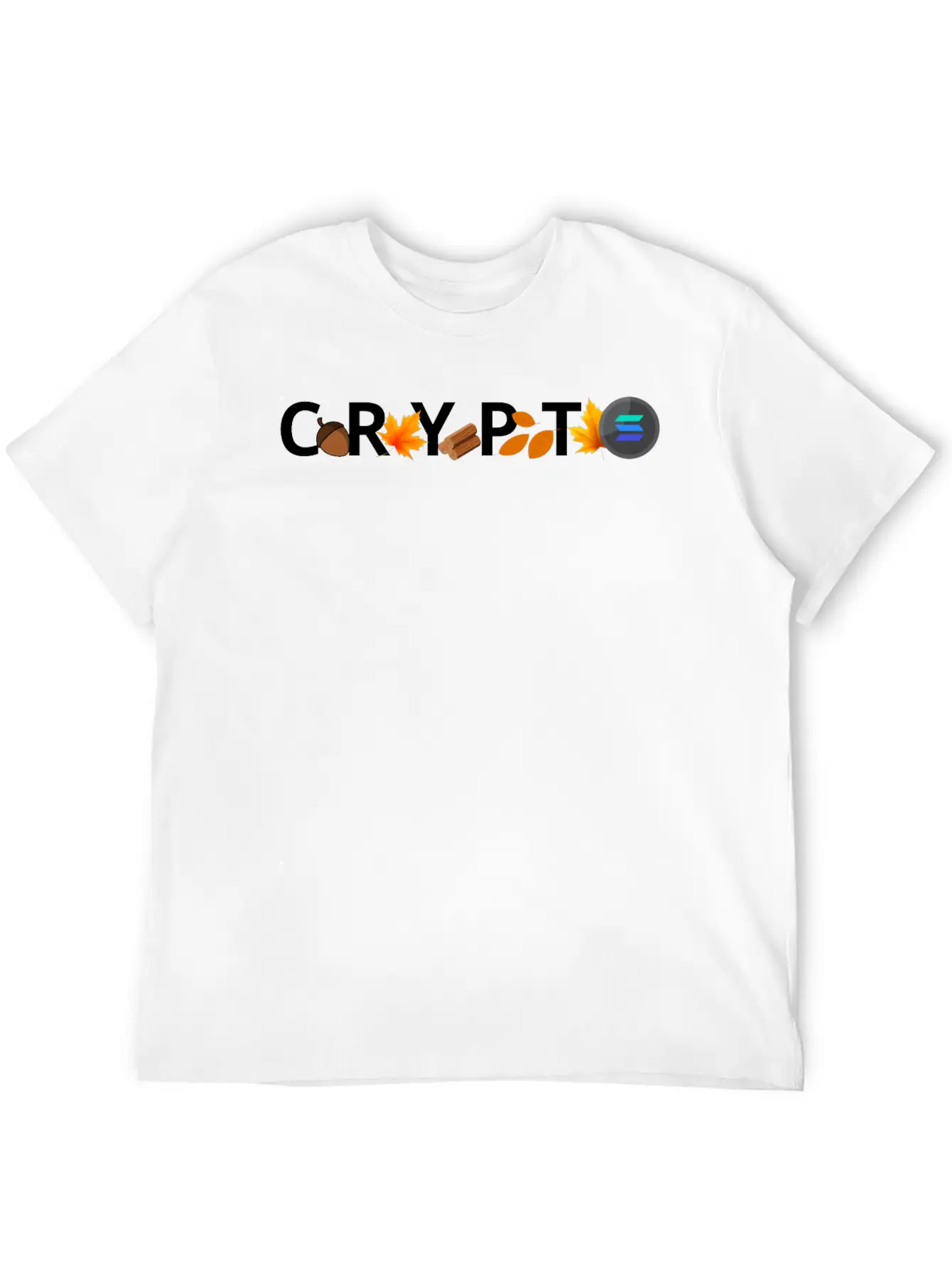 Fall Infused Crypto Stylish Everyday T-Shirt – Unisex Basic Cotton Tee