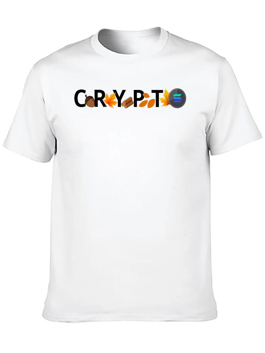 Fall Infused Crypto Stylish Everyday T-Shirt – Unisex Basic Cotton Tee