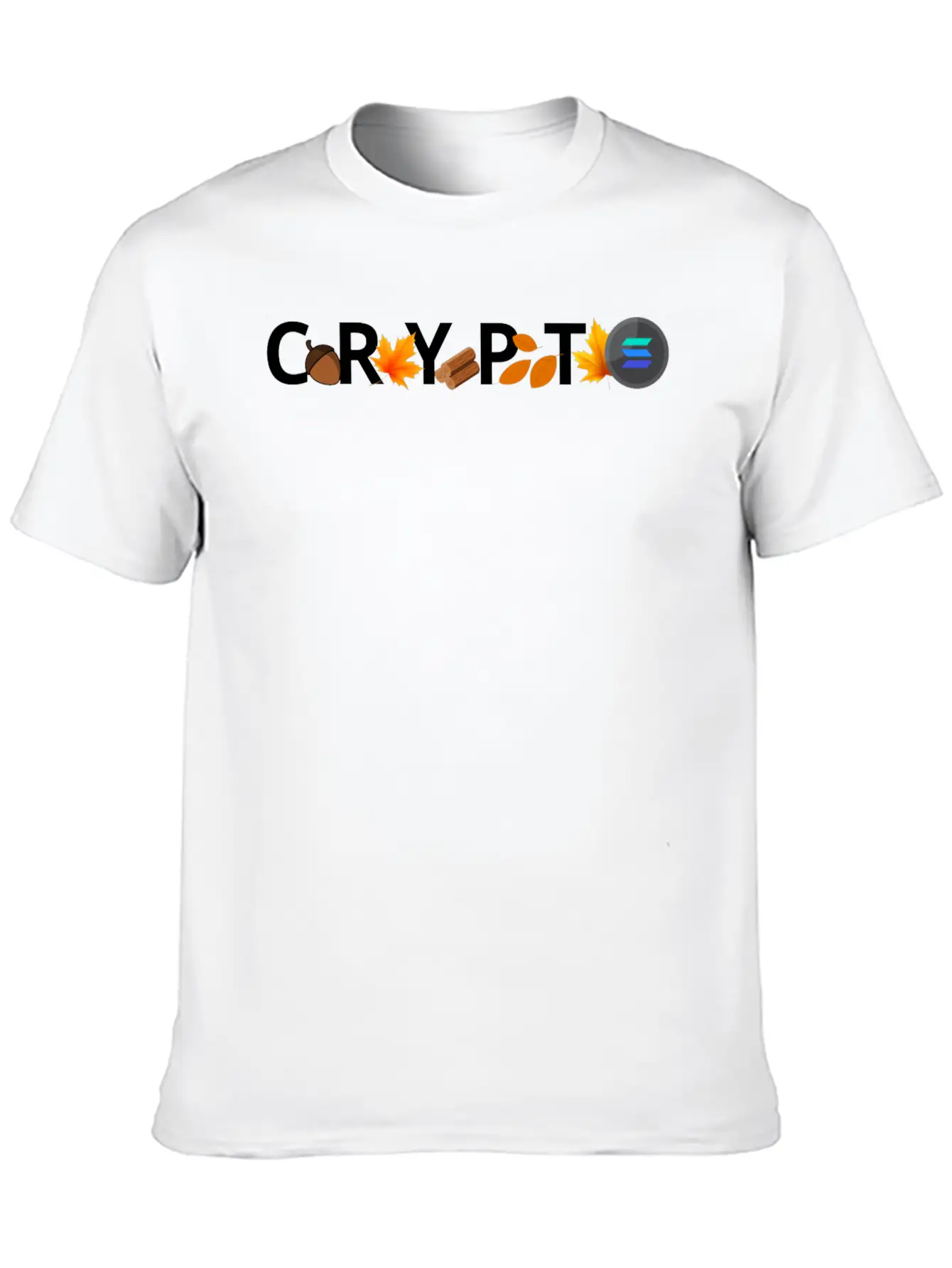 Fall Infused Crypto Stylish Everyday T-Shirt – Unisex Basic Cotton Tee