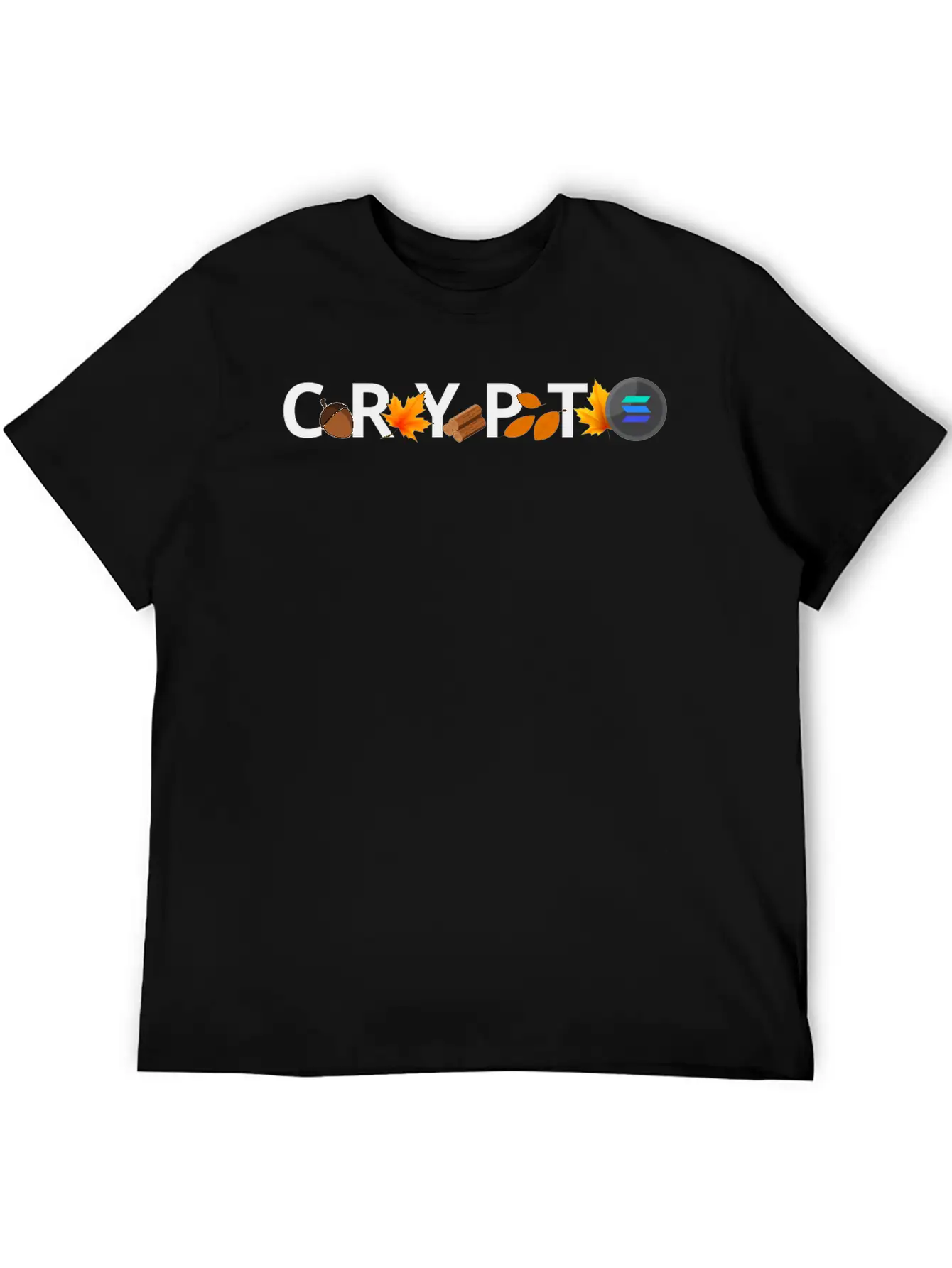 Fall Infused Crypto Stylish Everyday T-Shirt – Unisex Basic Cotton Tee