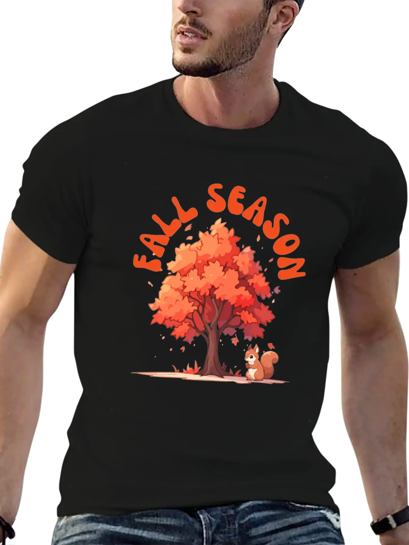 Fall Season Essential Cotton Tee For Daily Outfits – Unisex Style
