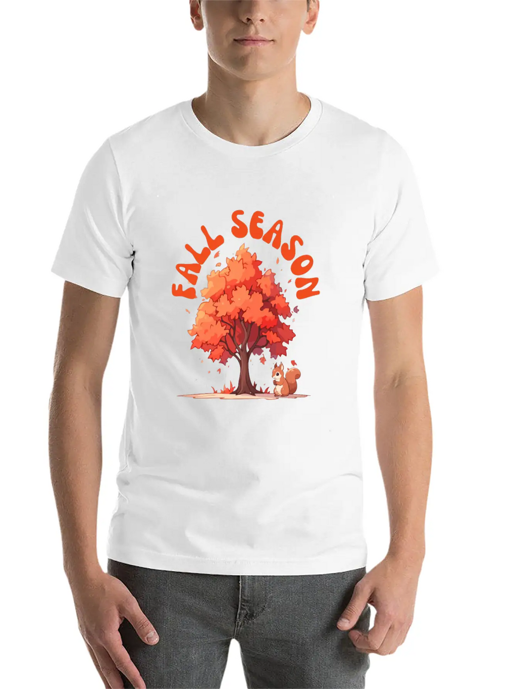 Fall Season Essential Cotton Tee For Daily Outfits – Unisex Style