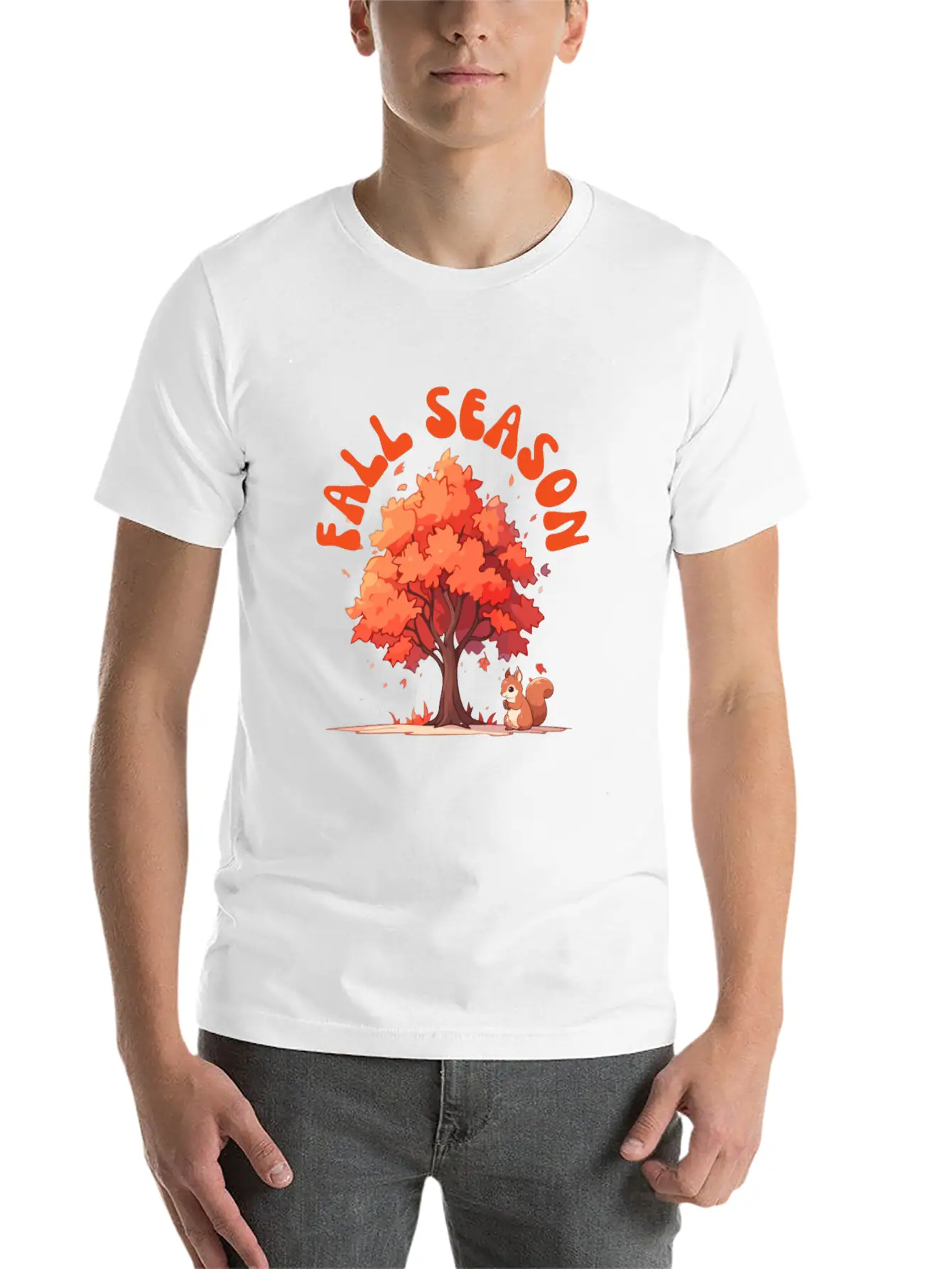 Fall Season Essential Cotton Tee For Daily Outfits – Unisex Style