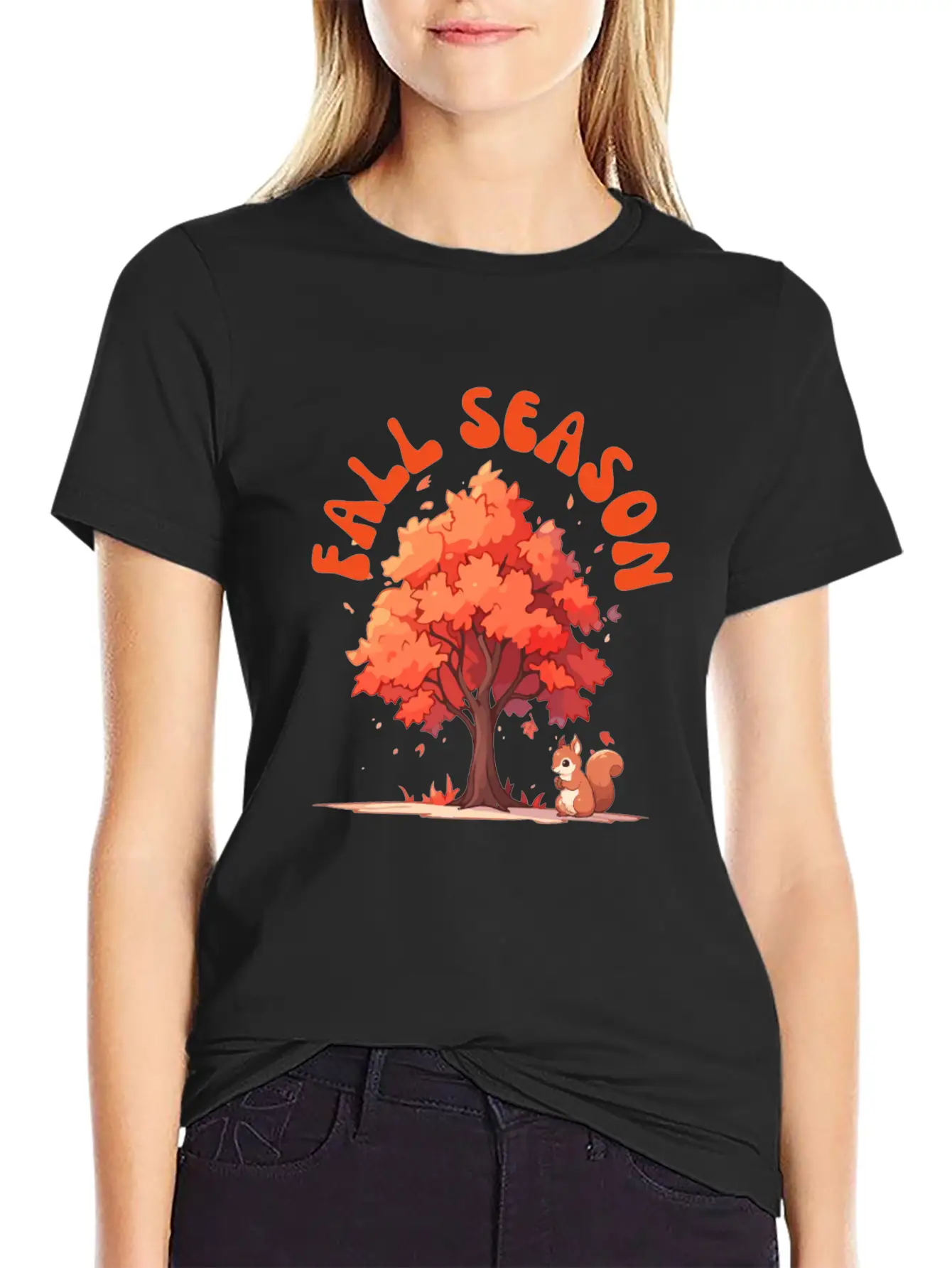 Fall Season Essential Cotton Tee For Daily Outfits – Unisex Style