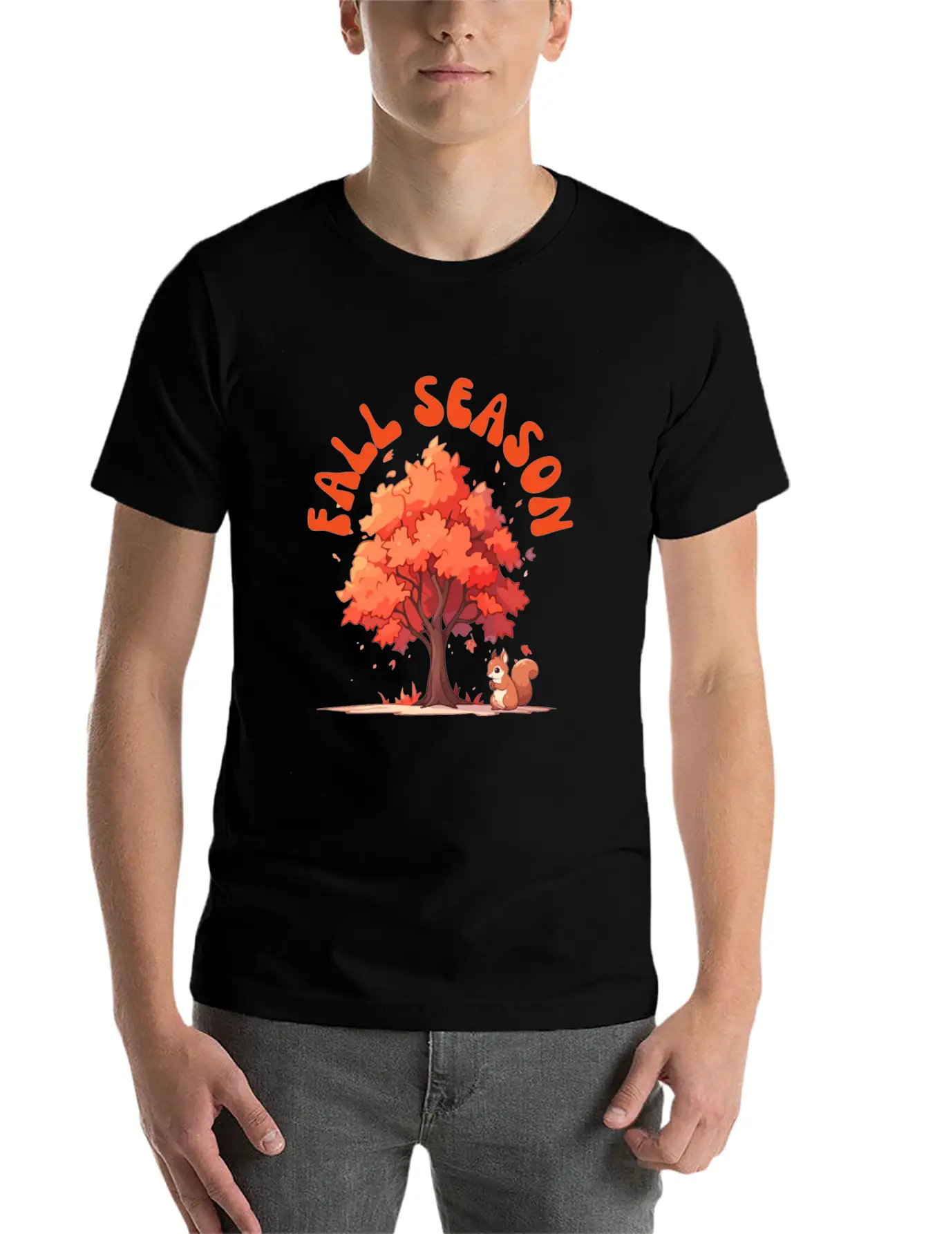 Fall Season Essential Cotton Tee For Daily Outfits – Unisex Style