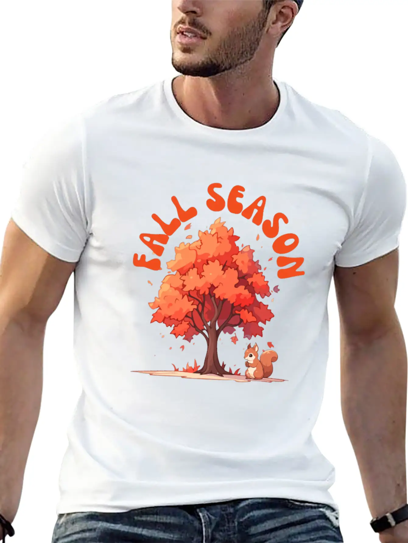 Fall Season Essential Cotton Tee For Daily Outfits – Unisex Style