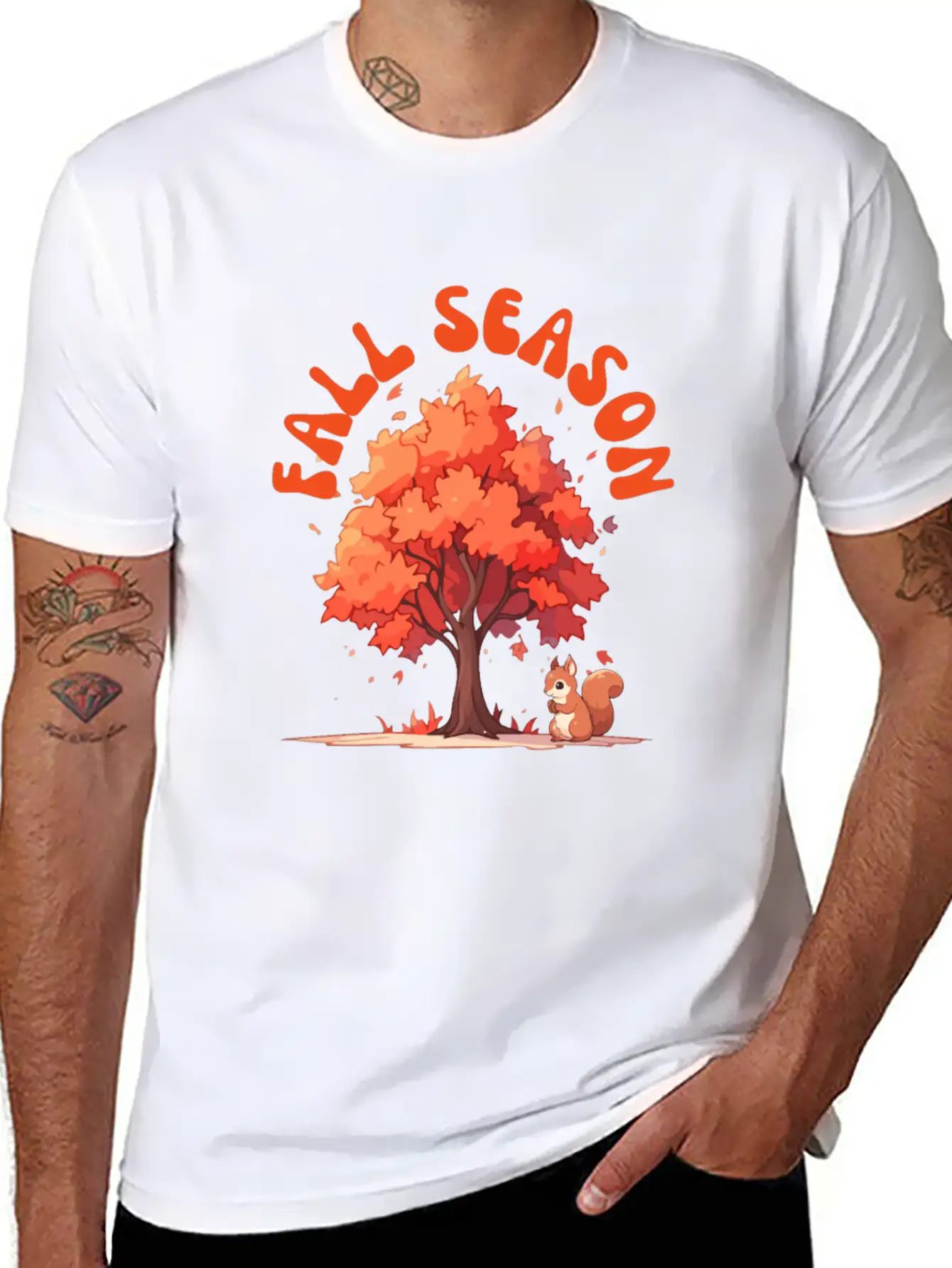 Fall Season Essential Cotton Tee For Daily Outfits – Unisex Style