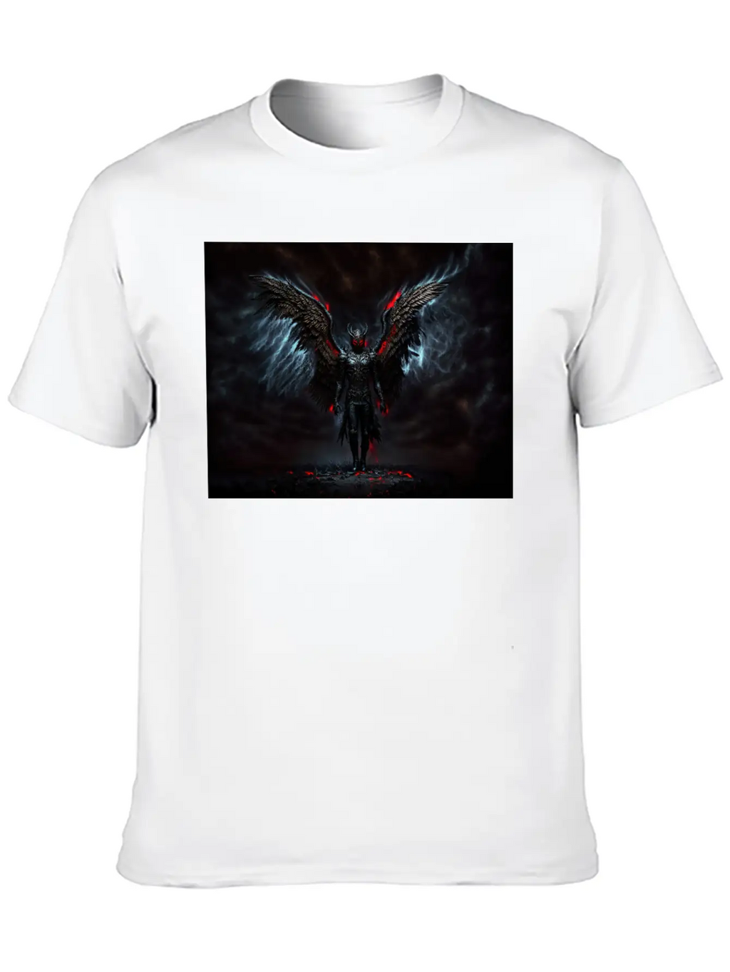 Fallen Angel Modern Fit Casual T-Shirt – Clean And Versatile Design