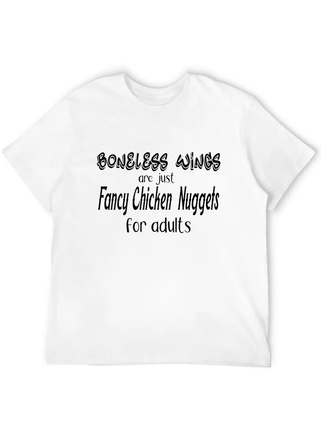 Fancy Chicken Nuggets Classic Cotton Tee – Unisex Comfort For Any Season