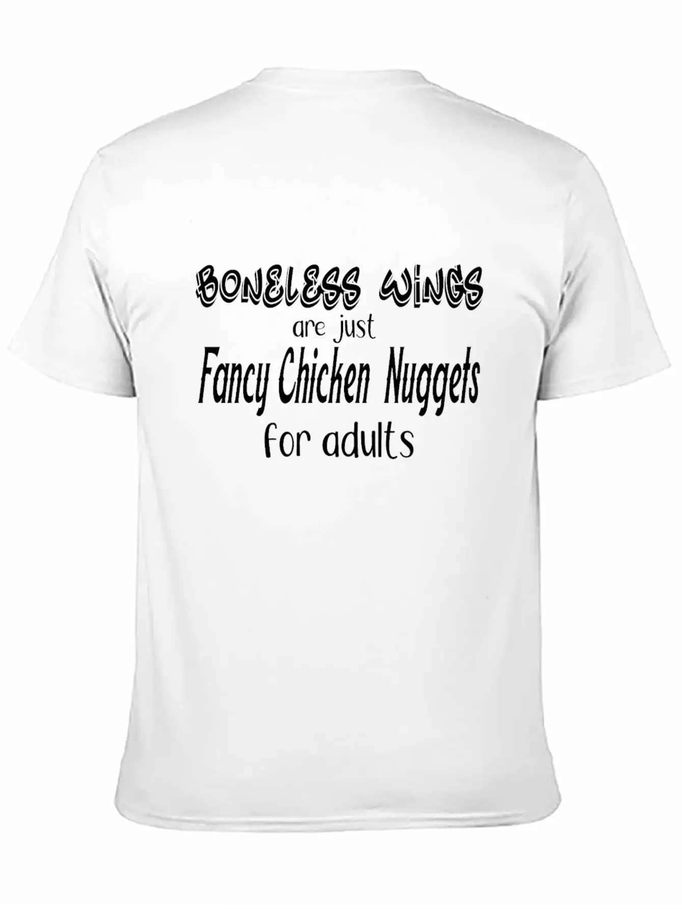 Fancy Chicken Nuggets Classic Cotton Tee – Unisex Comfort For Any Season