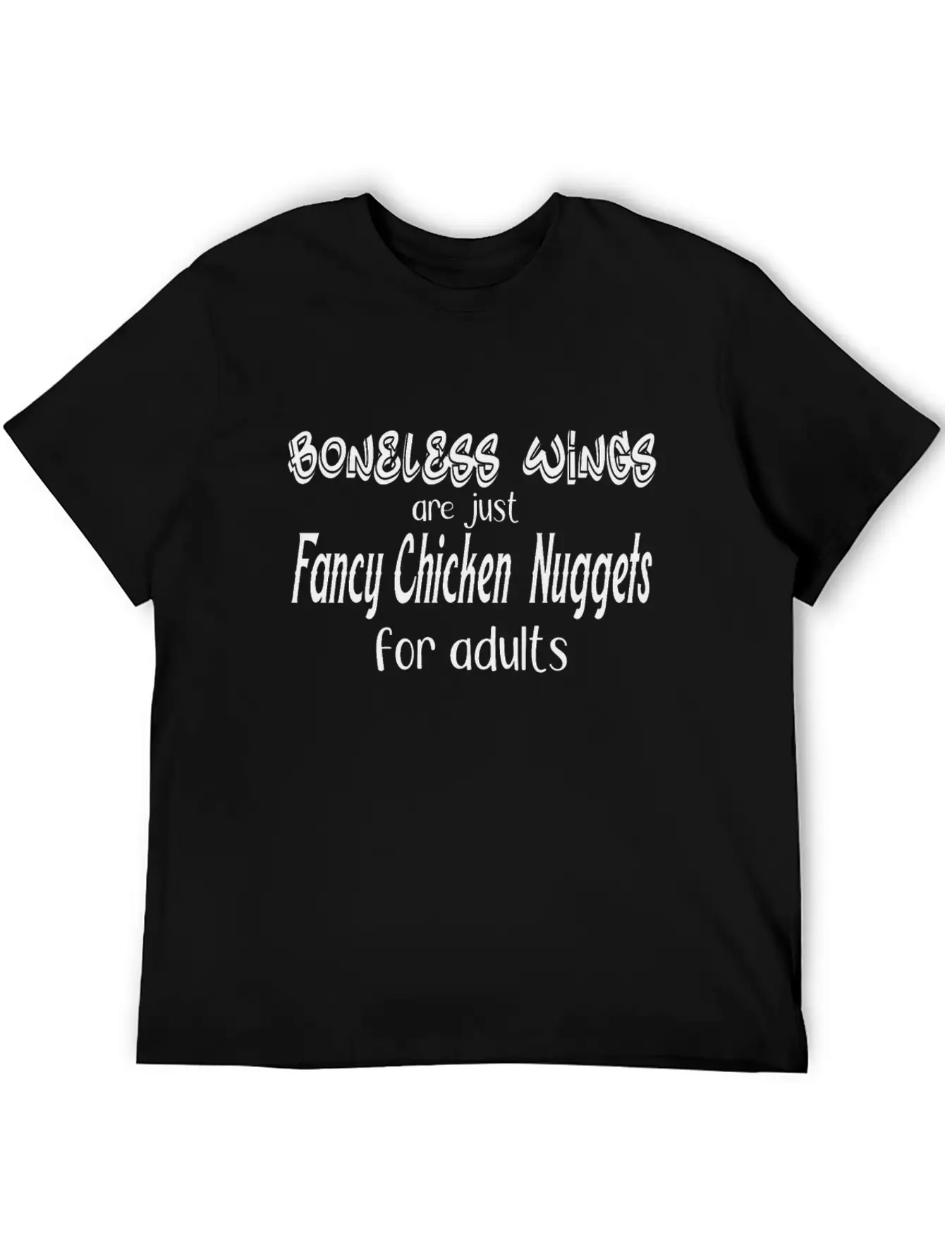 Fancy Chicken Nuggets Classic Cotton Tee – Unisex Comfort For Any Season