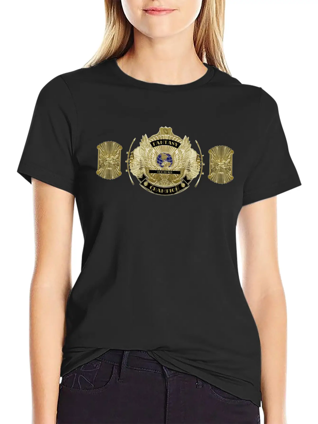 Fantasy Football Champion Basic Graphic T-Shirt – Daily Comfort In Soft Cotton