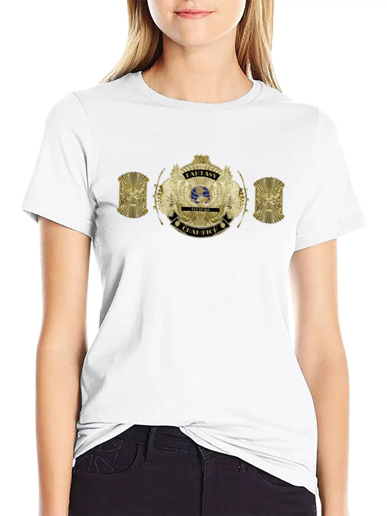 Fantasy Football Champion Basic Graphic T-Shirt – Daily Comfort In Soft Cotton