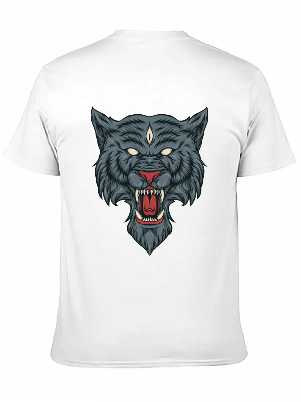 Fantasy Wolf Essential Cotton Tee For Daily Outfits – Unisex Style