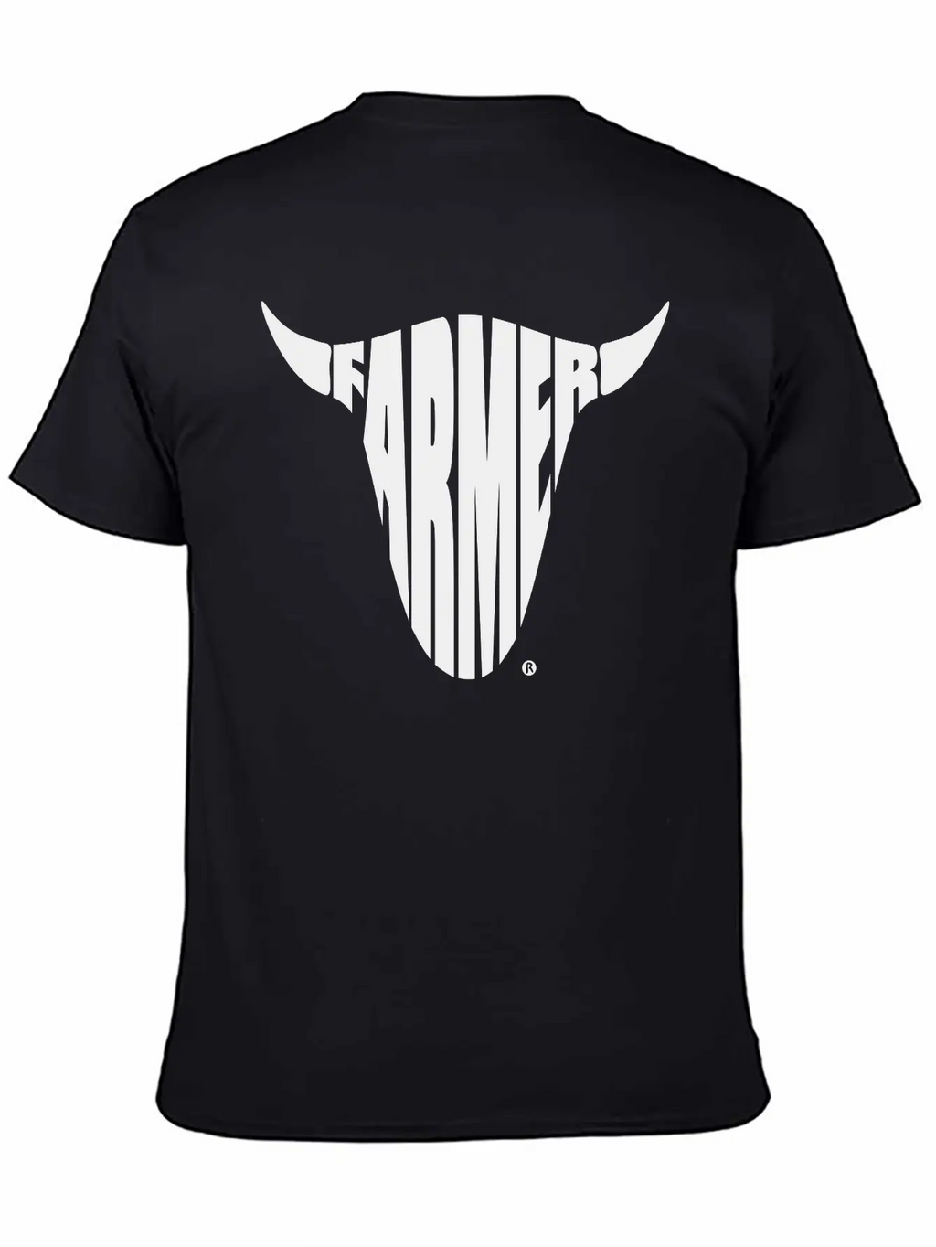Farmer Farming Bull Skull Shirt Basic Graphic T-Shirt – Daily Comfort In Soft Cotton