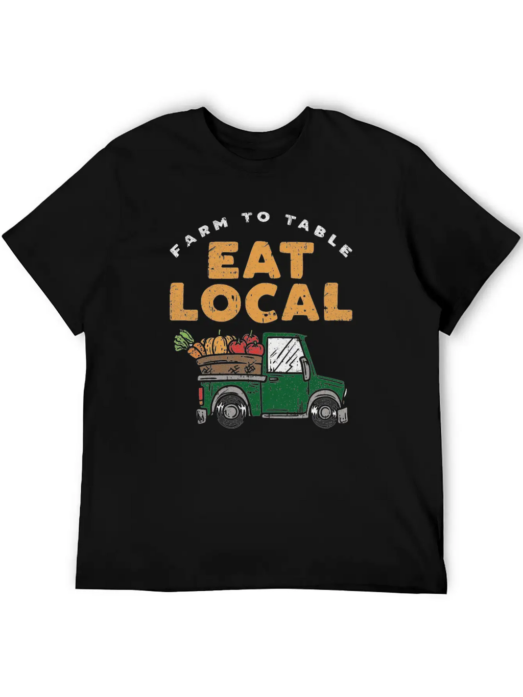 Farmers Market Eat Local Farm To Table Local Pride Timeless Short Sleeve Tee – Comfy And Minimalist Design