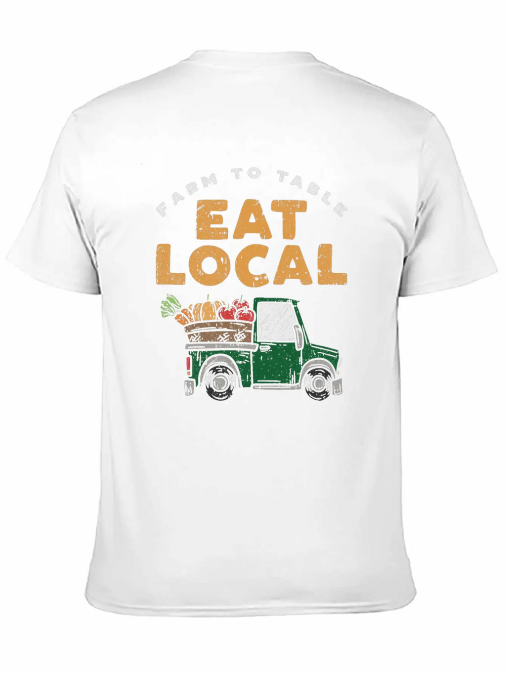 Farmers Market Eat Local Farm To Table Local Pride Timeless Short Sleeve Tee – Comfy And Minimalist Design