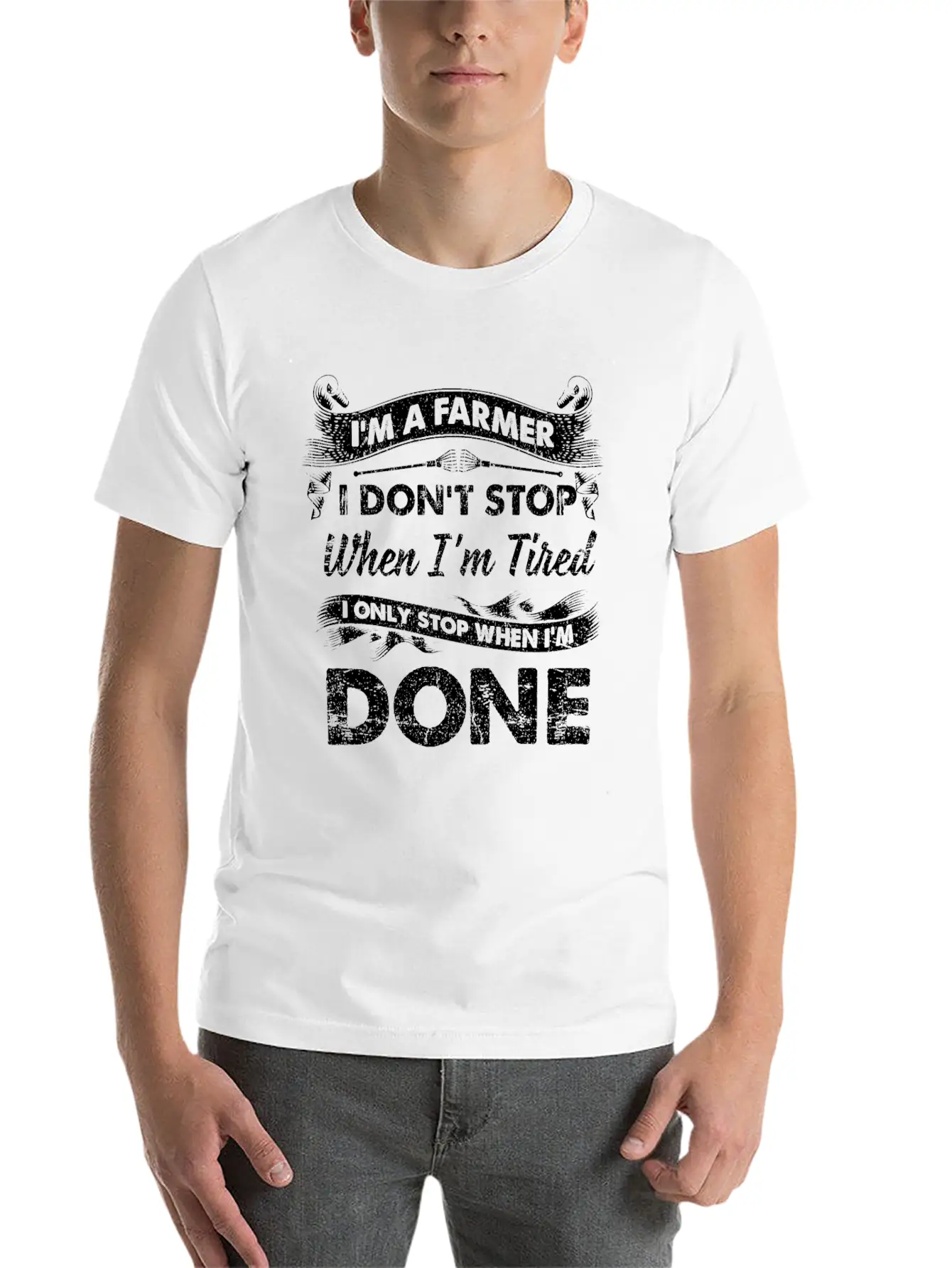 Farming Farmer Animals Classic Cotton Tee – Unisex Comfort For Any Season