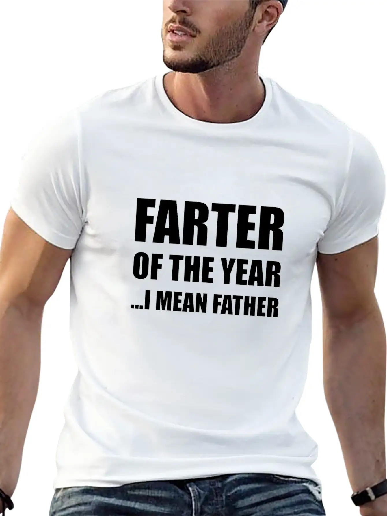 Farter Father Of The Year Funny Classic Cotton Tee – Unisex Comfort For Any Season