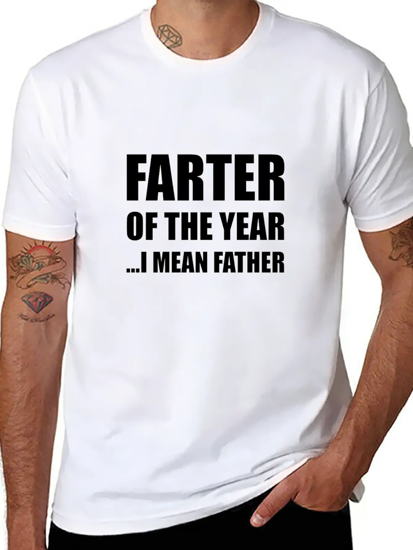 Farter Father Of The Year Funny Classic Cotton Tee – Unisex Comfort For Any Season
