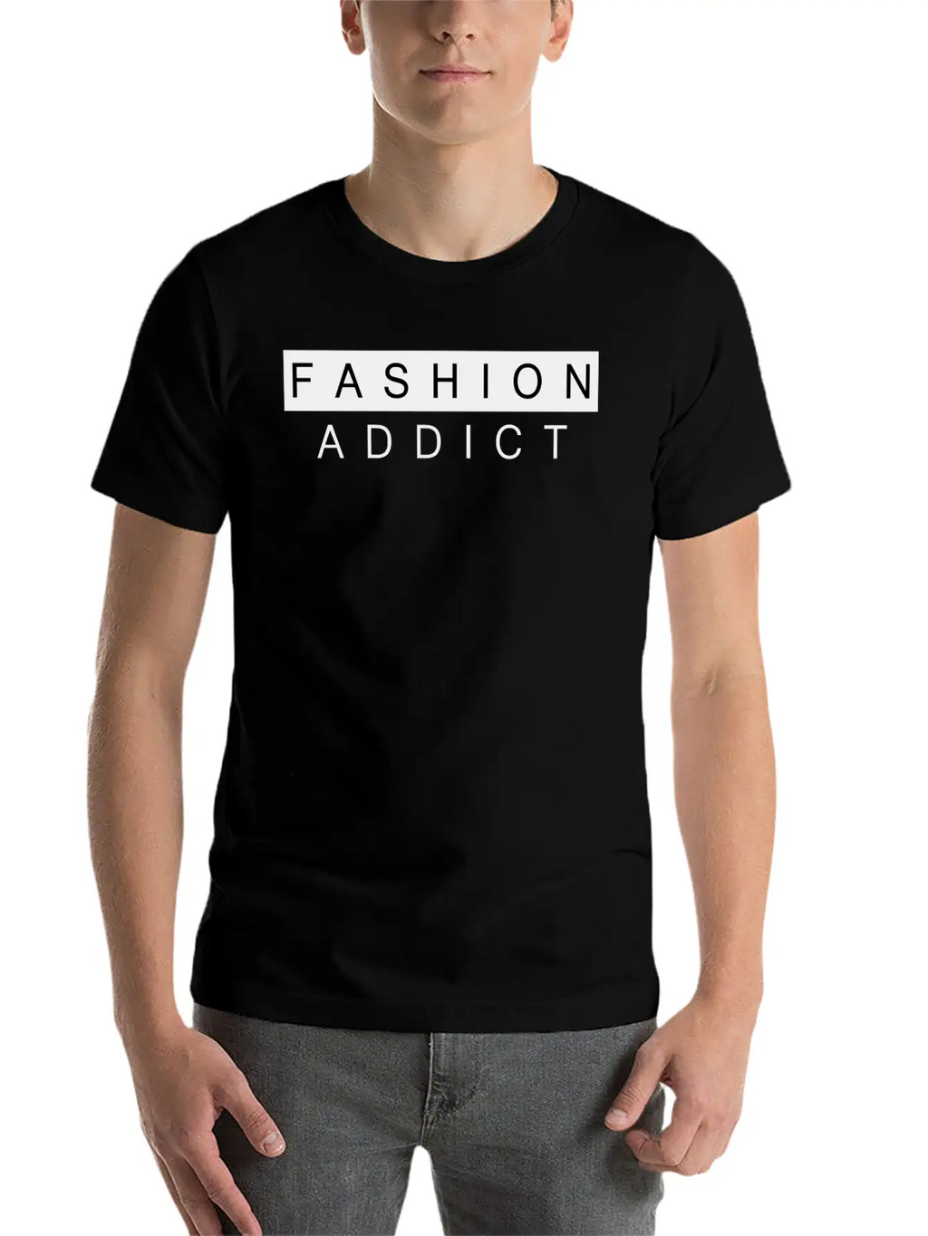 Fashion Addict Breathable Soft Cotton T-Shirt – Timeless Casual Look