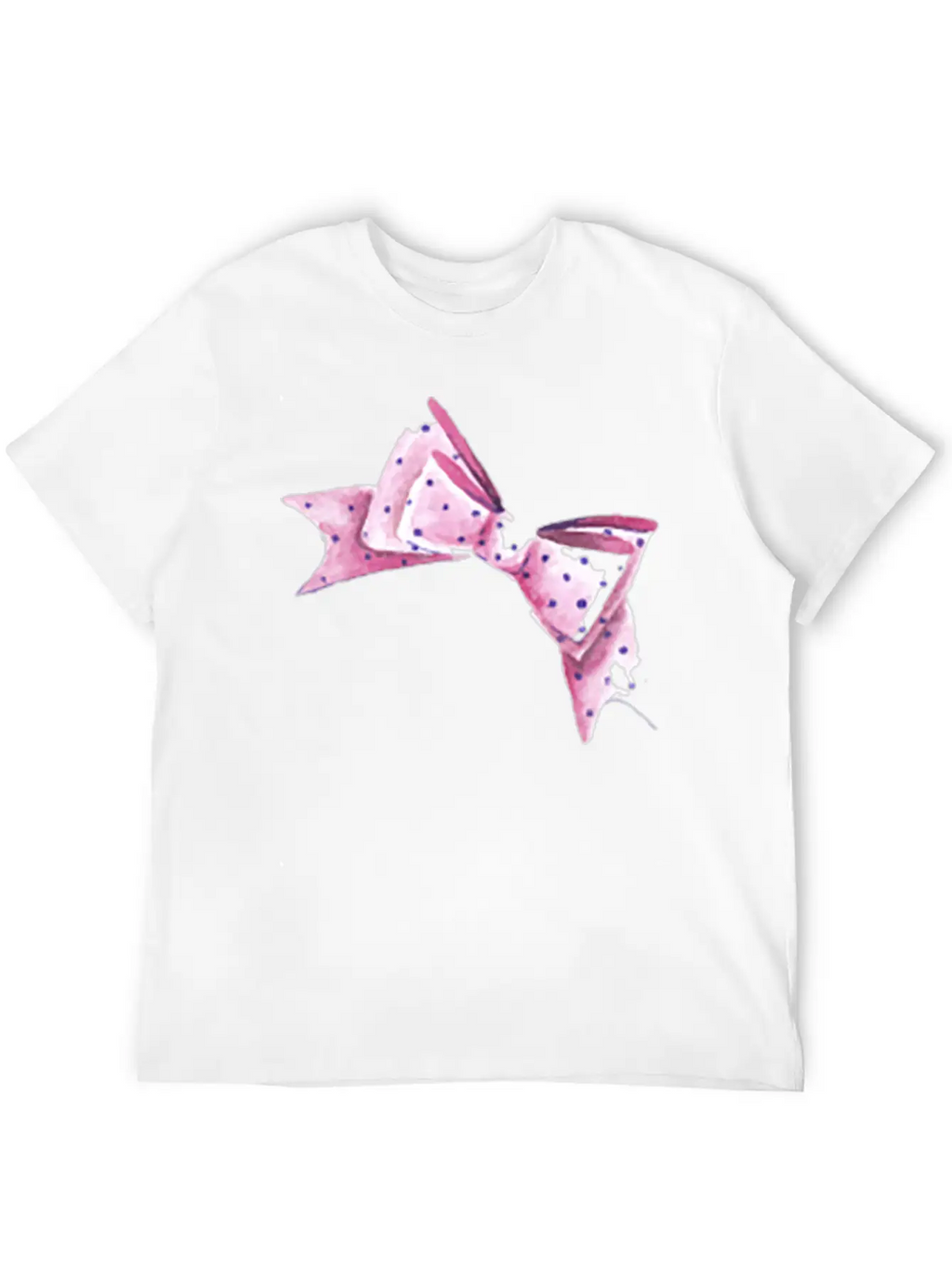 Fashion Bow Stylish Everyday T-Shirt – Unisex Basic Cotton Tee