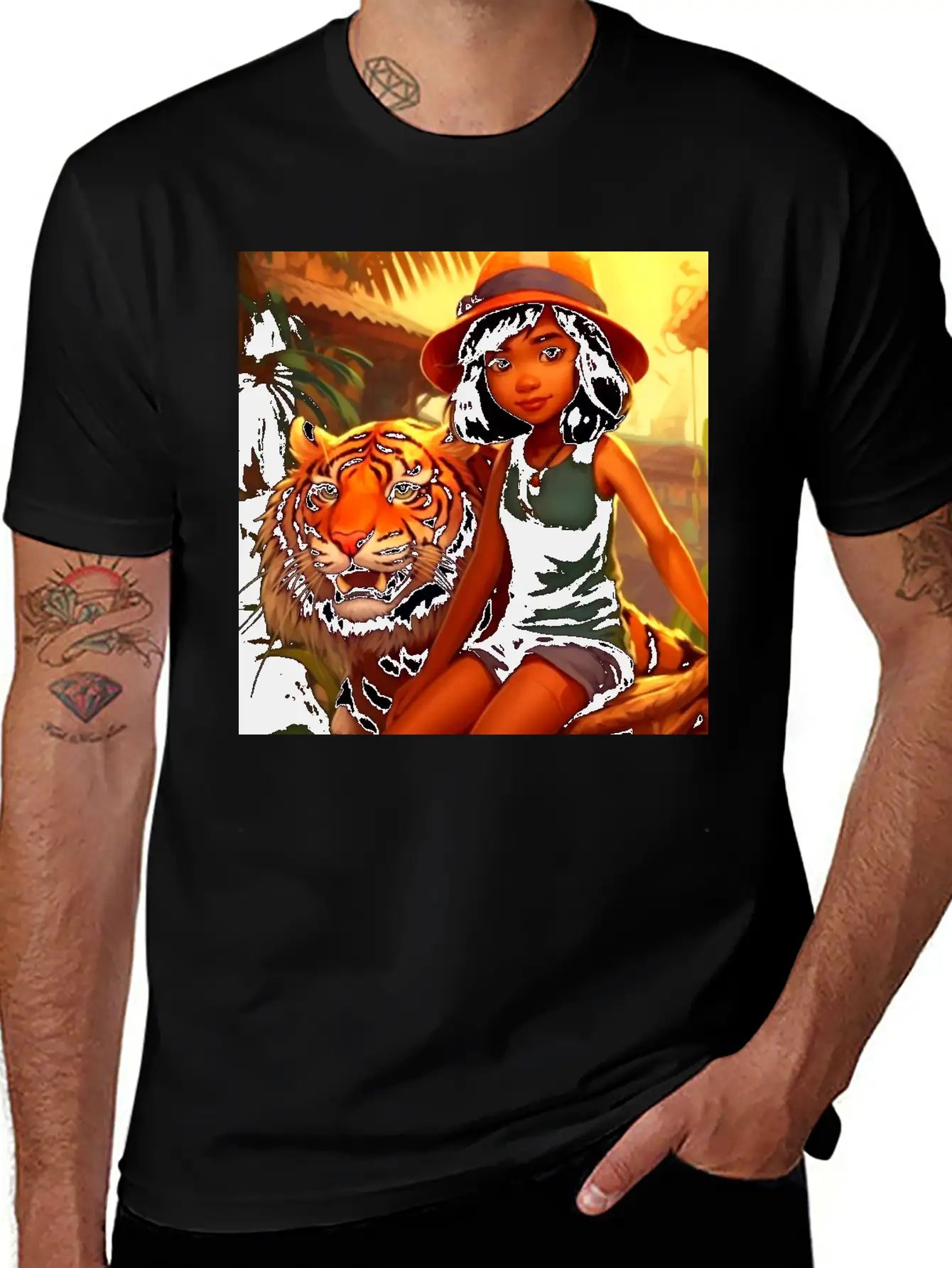 Fashion Breathable Graphic T-Shirt – Perfect For Casual Days
