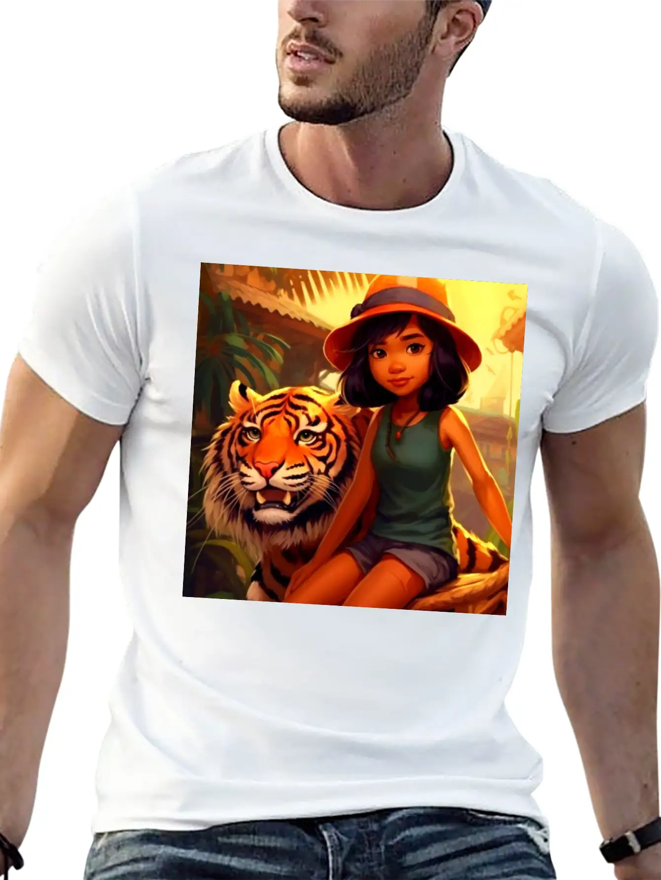 Fashion Breathable Graphic T-Shirt – Perfect For Casual Days